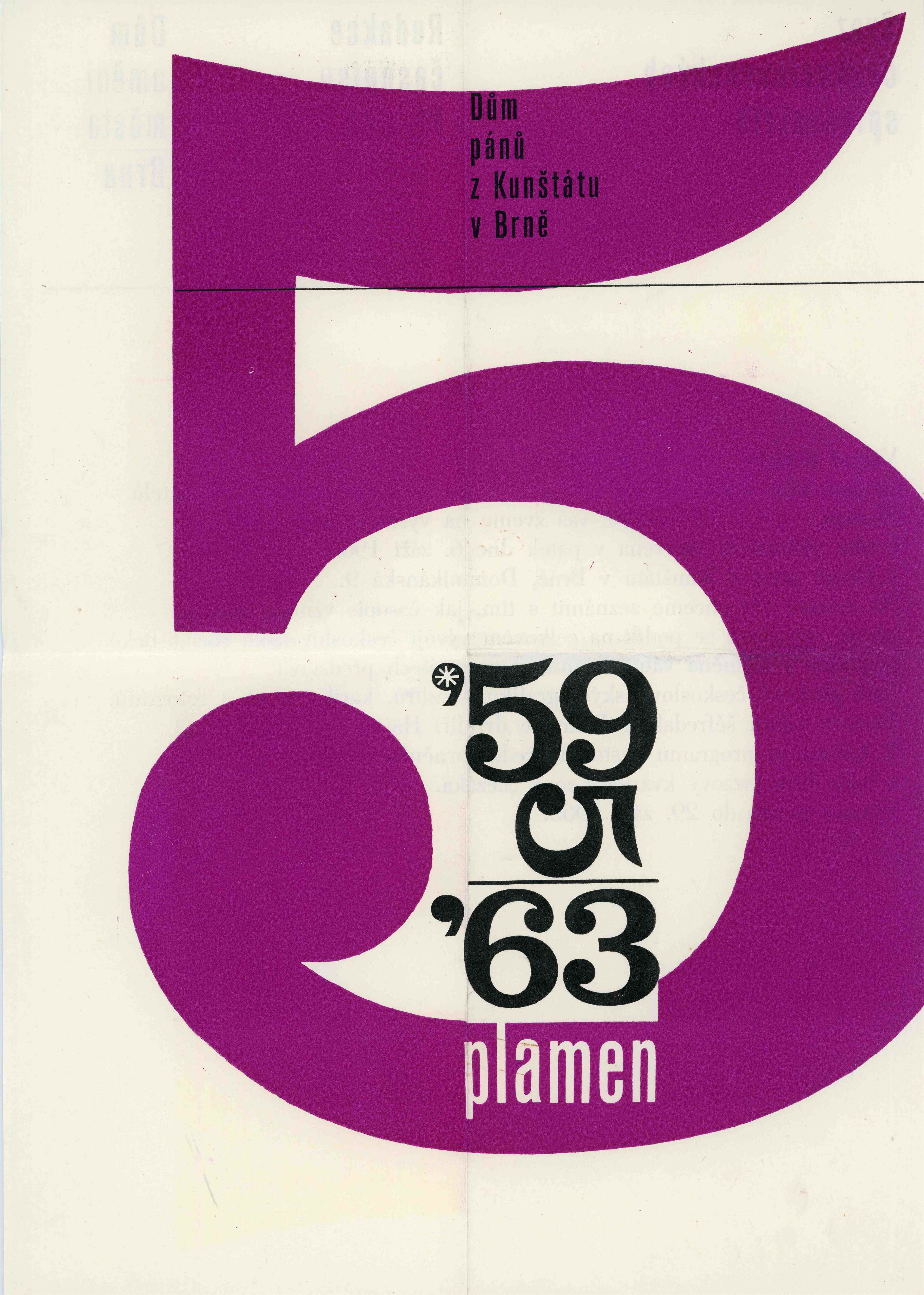 5 let časopisu Plamen