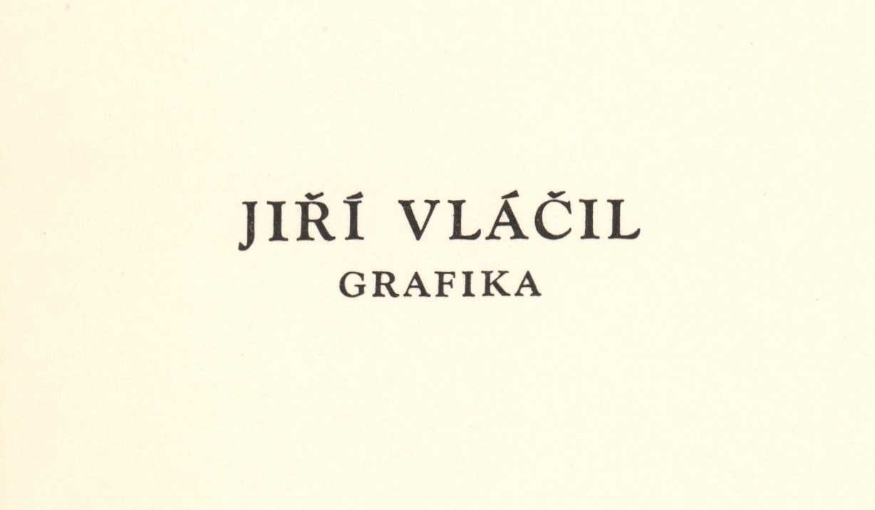 Jiří Vláčil – grafika