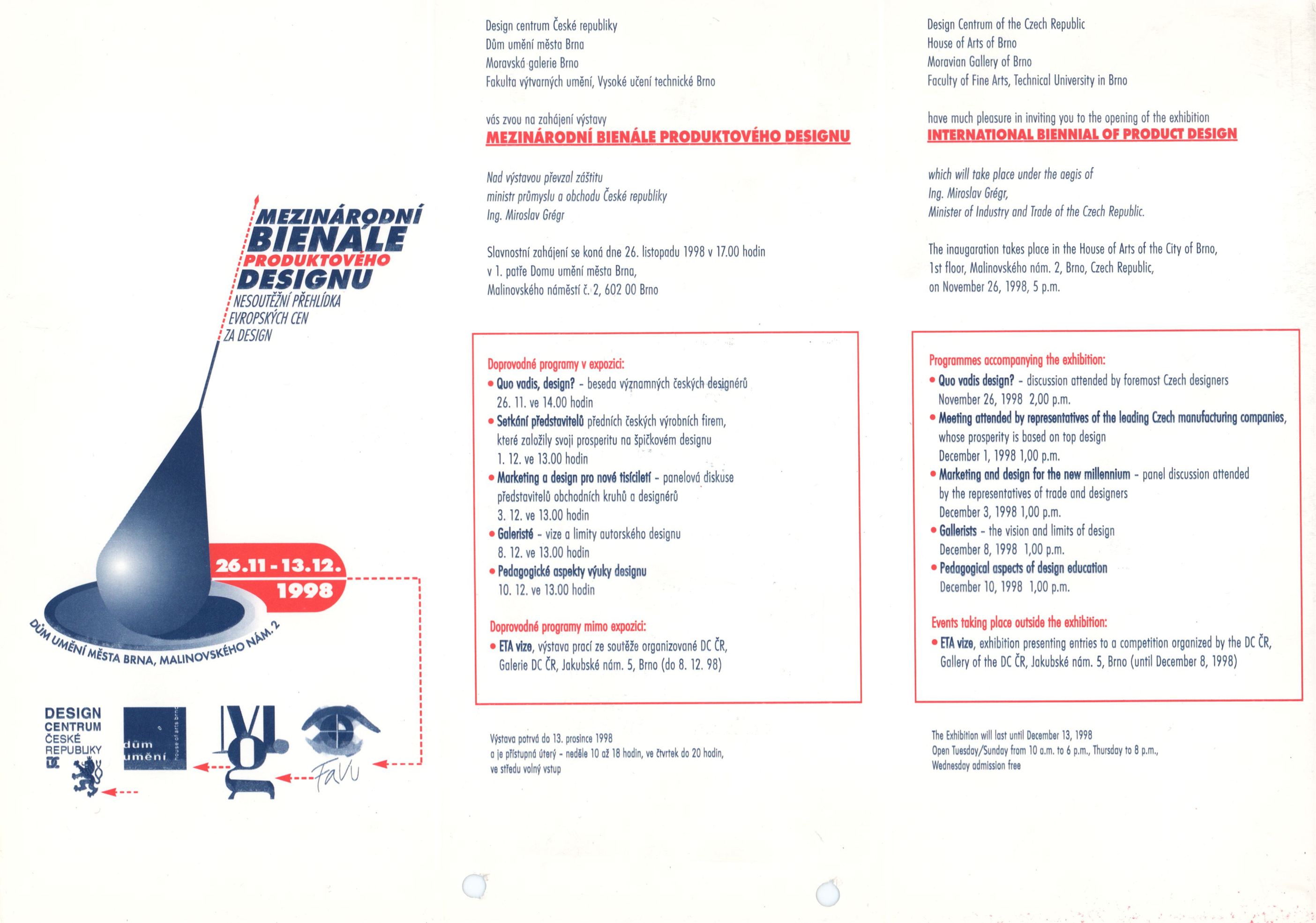 Mezinárodní bienále produktového designu '98