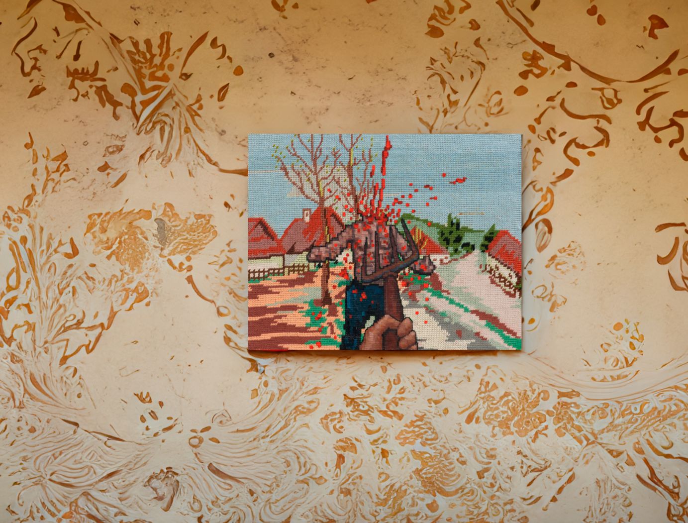 Still Life With Message Box