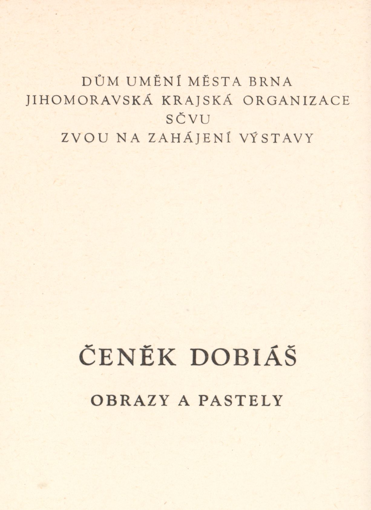 Čeněk Dobiáš – obrazy a&nbsp;pastely