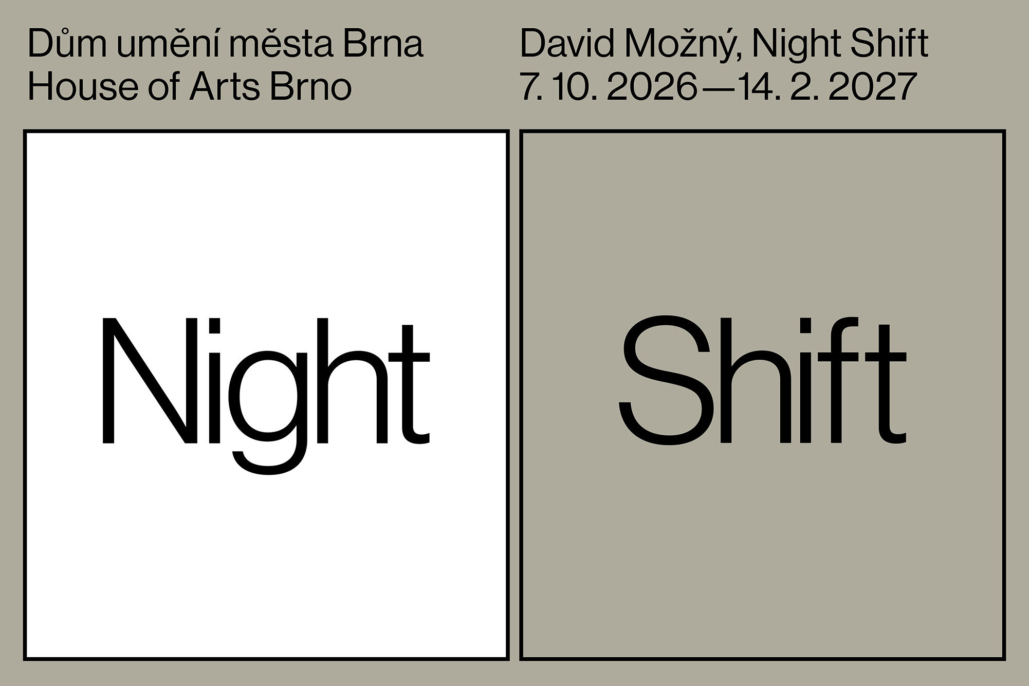David Možný – NIGHT SHIFT