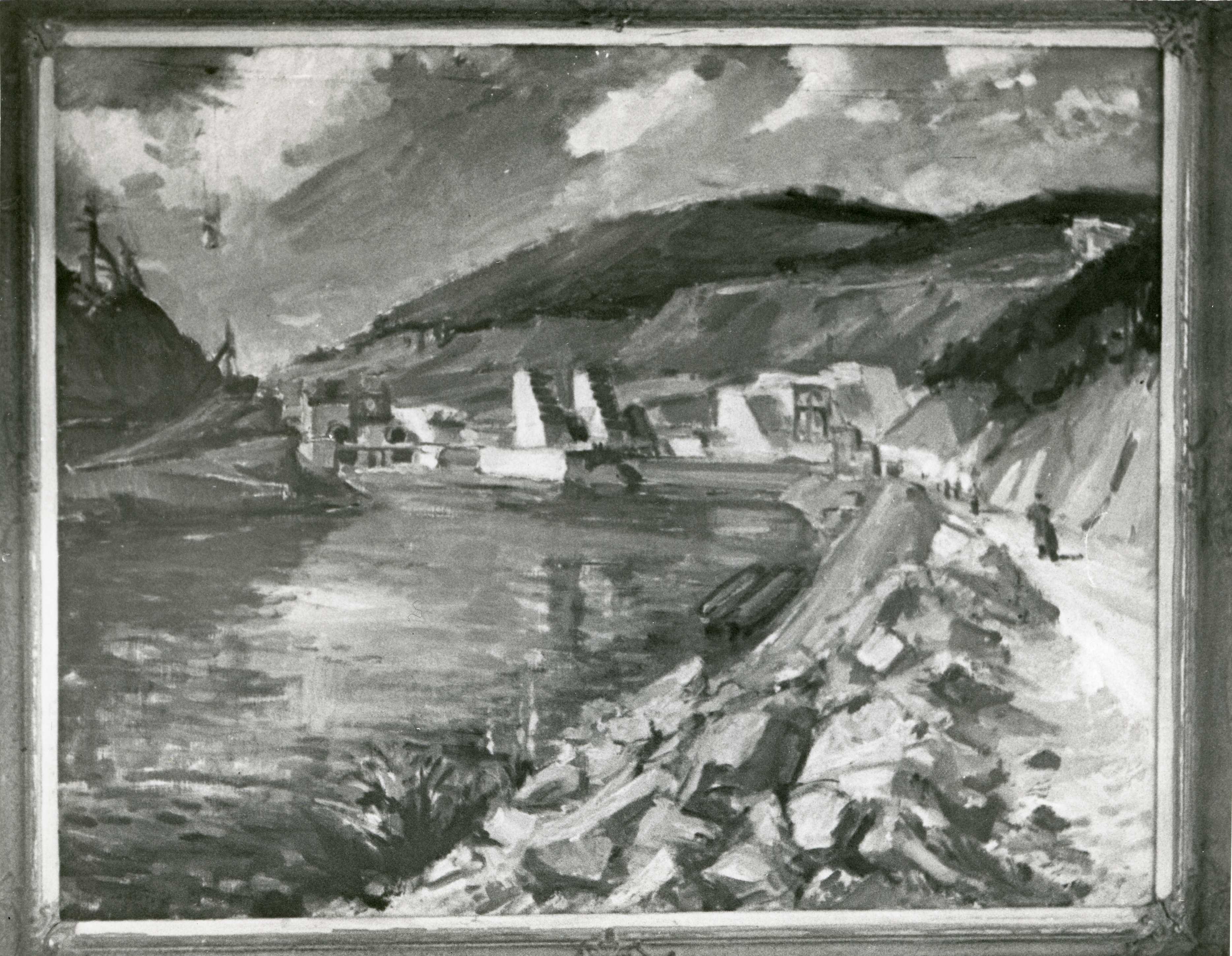 Oravská přehrada v díle Eduarda Světlíka