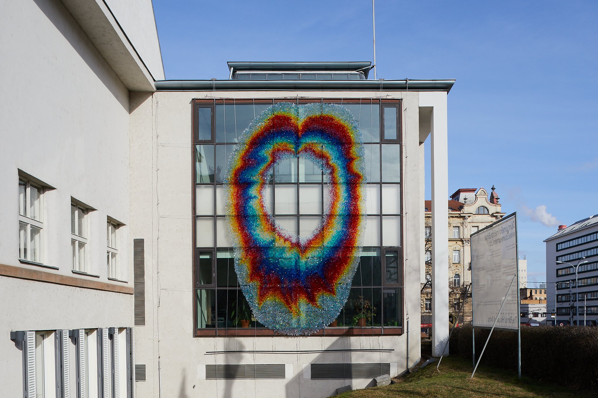 Hynek Skoták and Tereza - Holá Oil on House