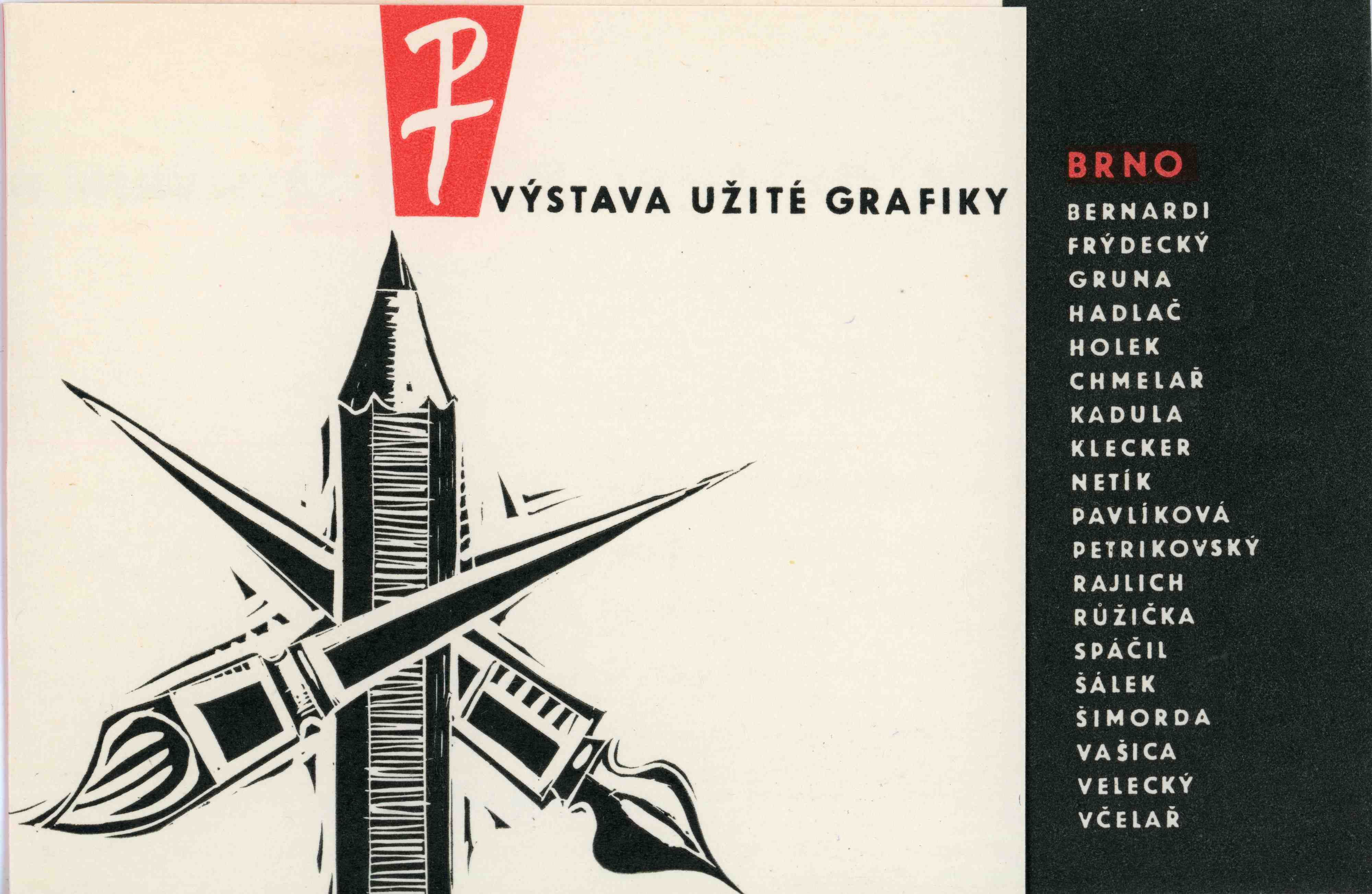 Užitá grafika členů Propagační tvorby Brno