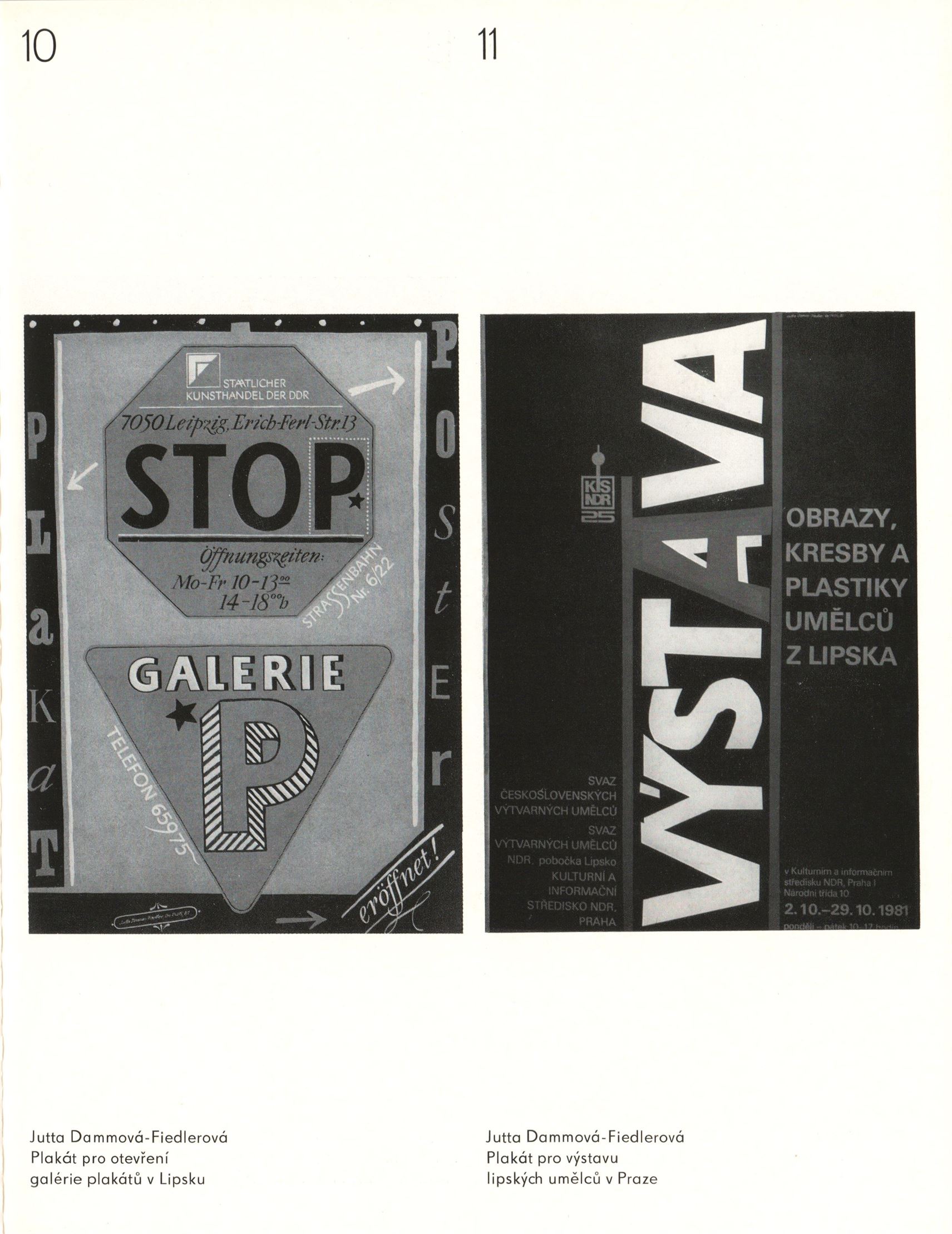 Skupina PLUS Lipsko v Brně – plakáty a&nbsp;užitá grafika