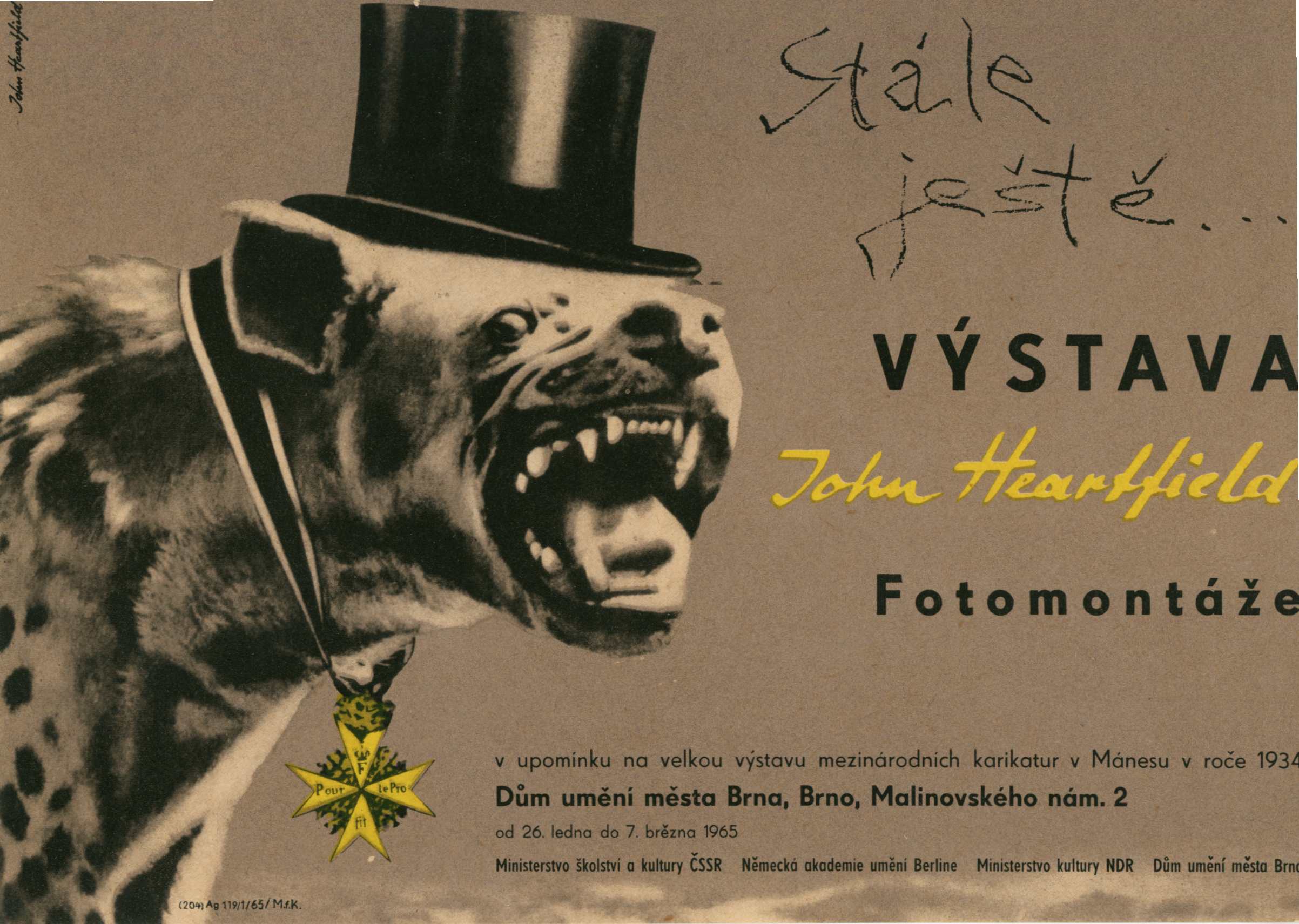 John Heartfield. Stále ještě... – fotomontáže