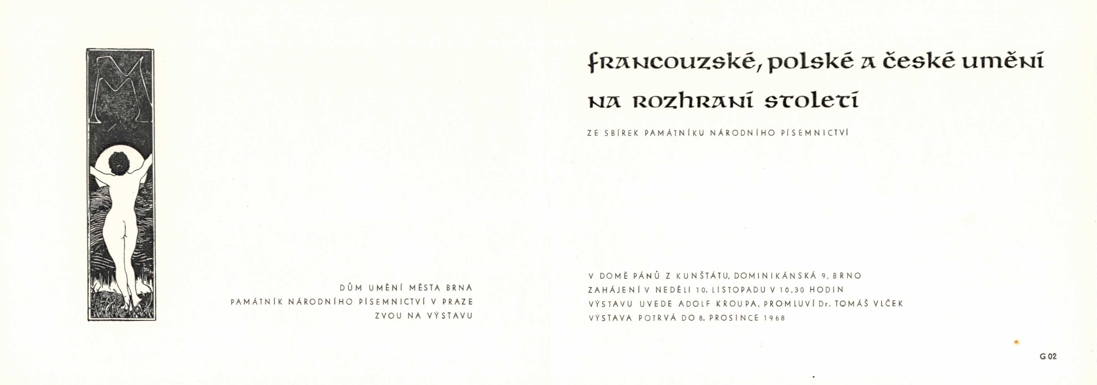 Francouzské, polské a&nbsp;české umění na rozhraní století