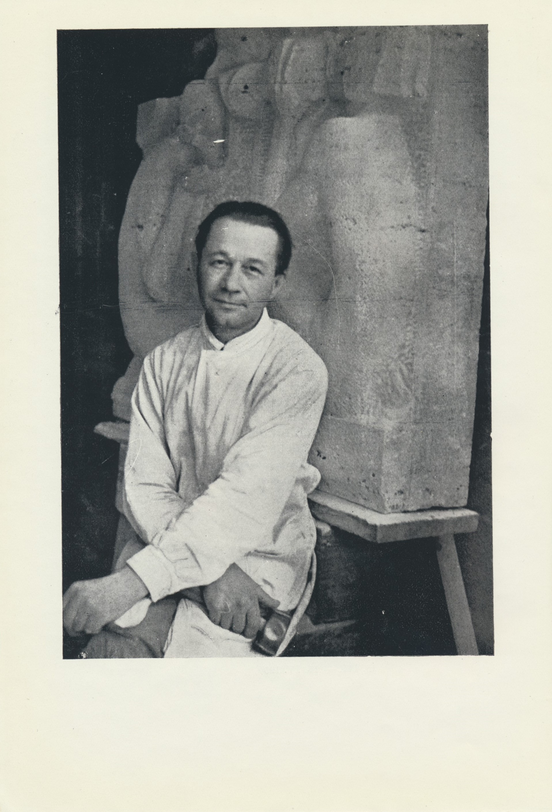 Sochař Josef Axmann