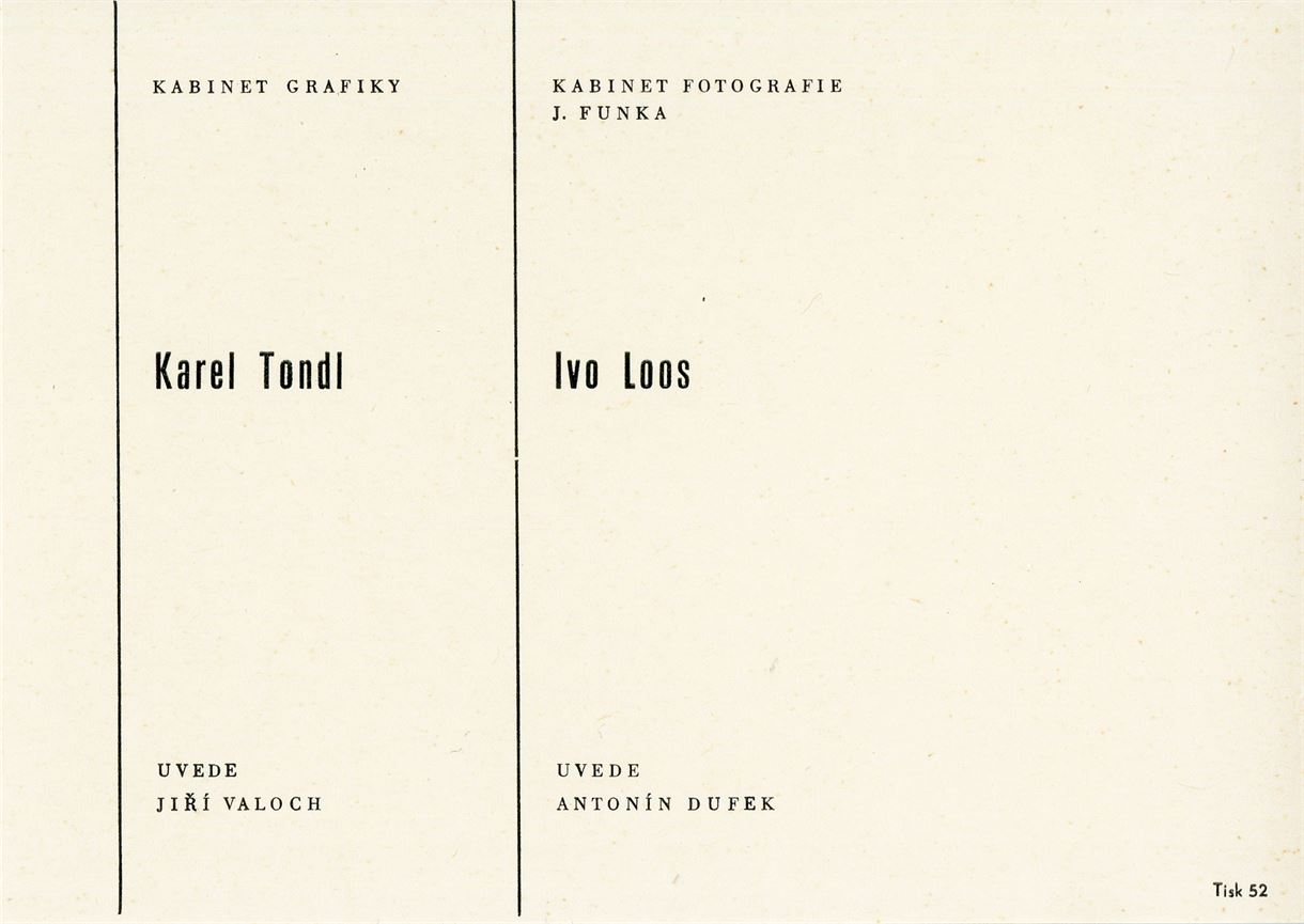 Ivo Loos. Poutě a&nbsp;tváře