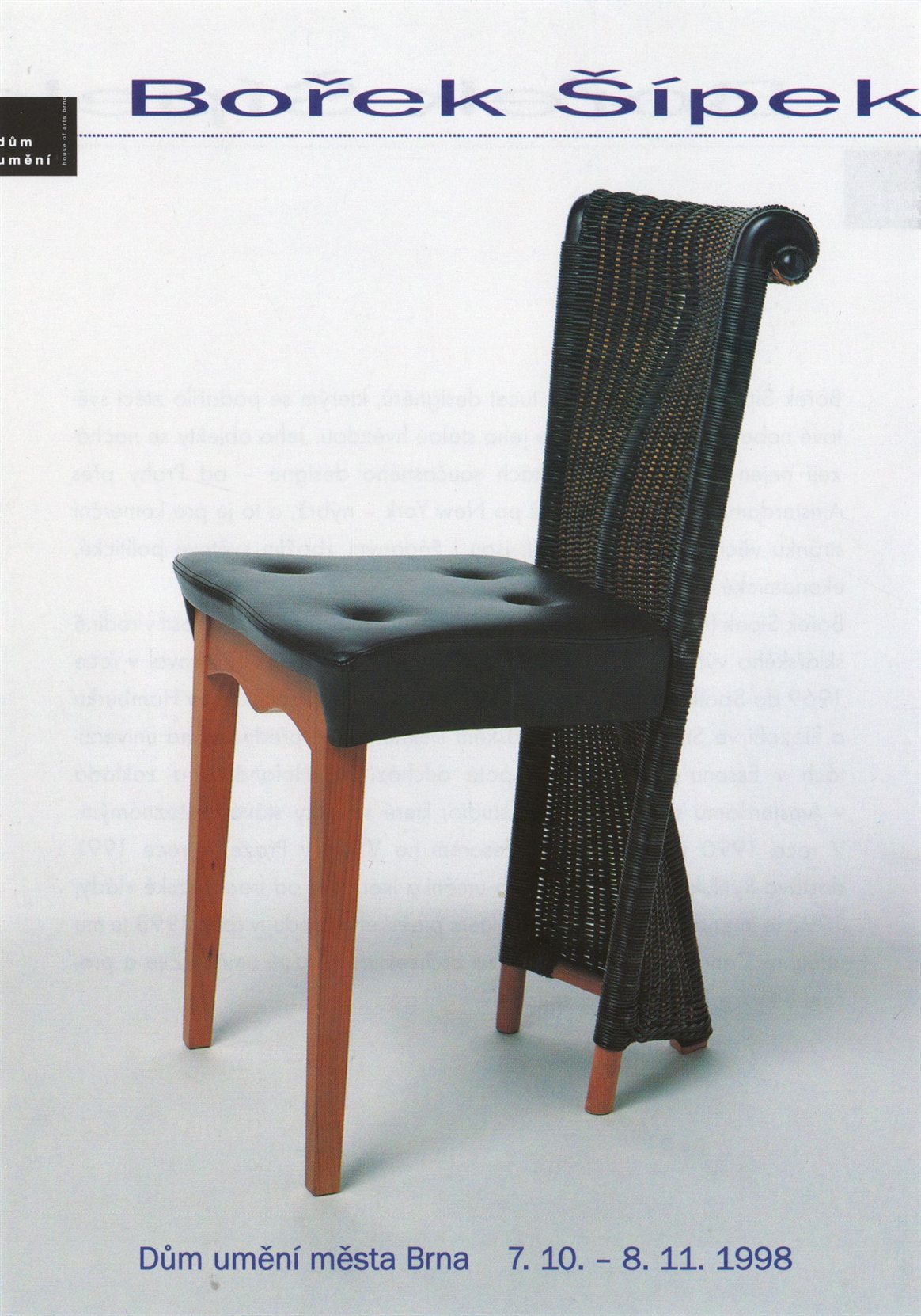 Bořek Šípek – sklo a&nbsp;objekty