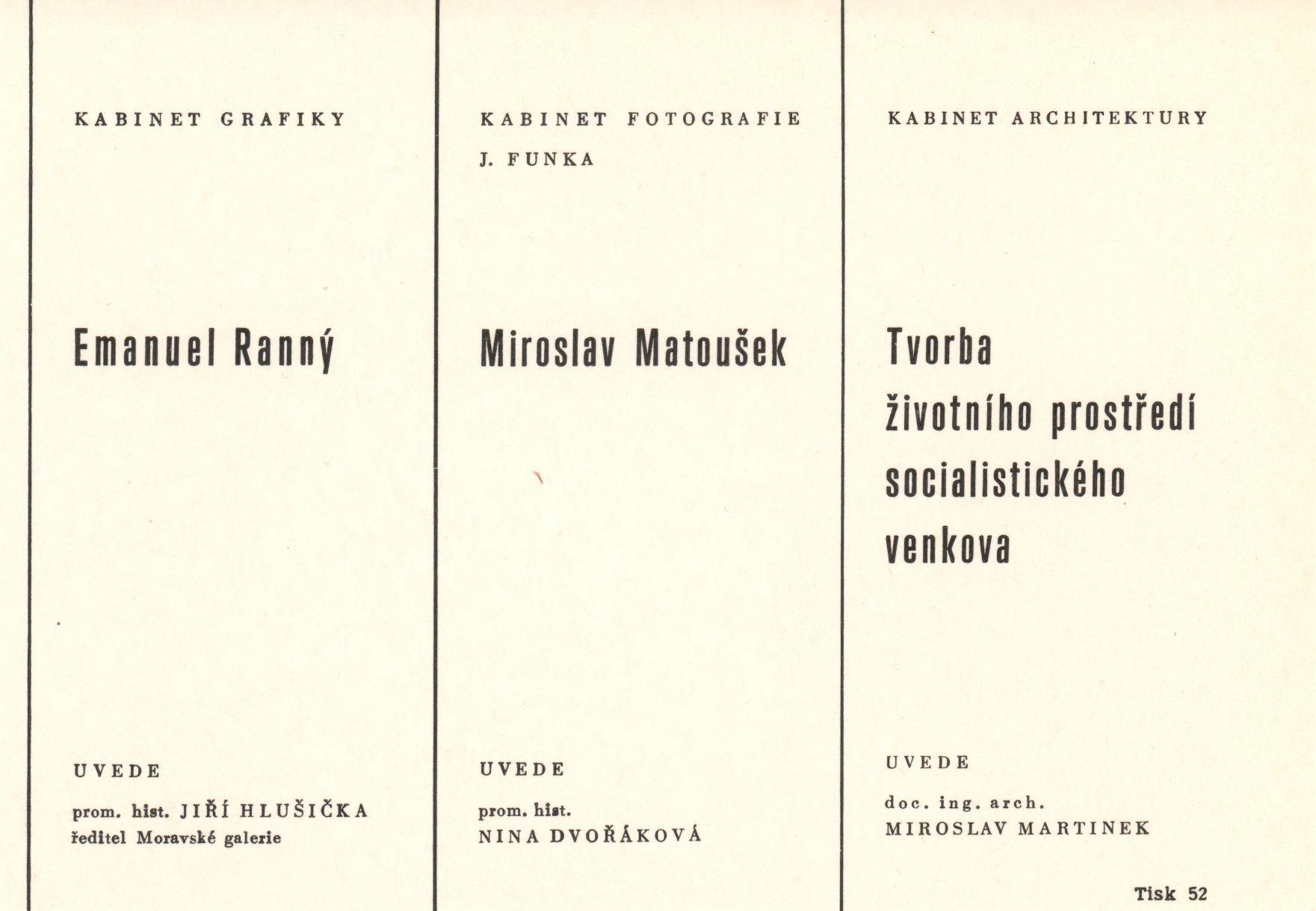 Tvorba životního prostředí socialistického venkova