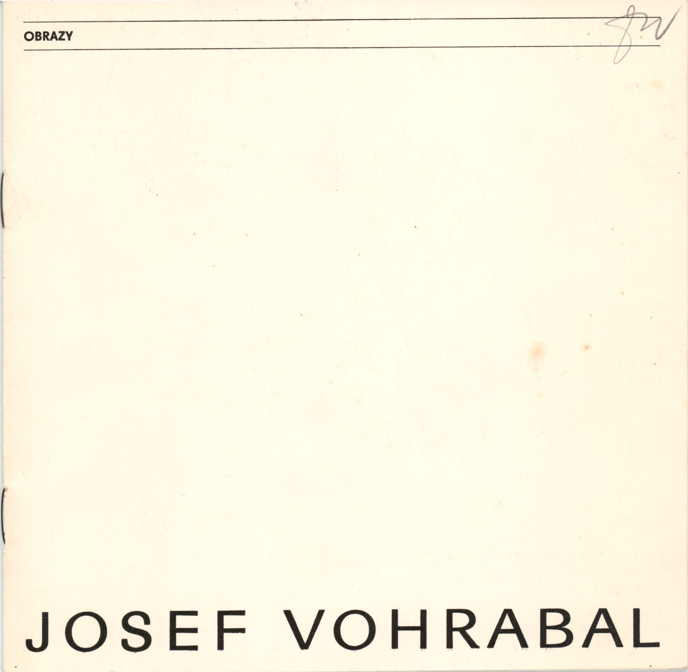 Josef Vohrabal – obrazy