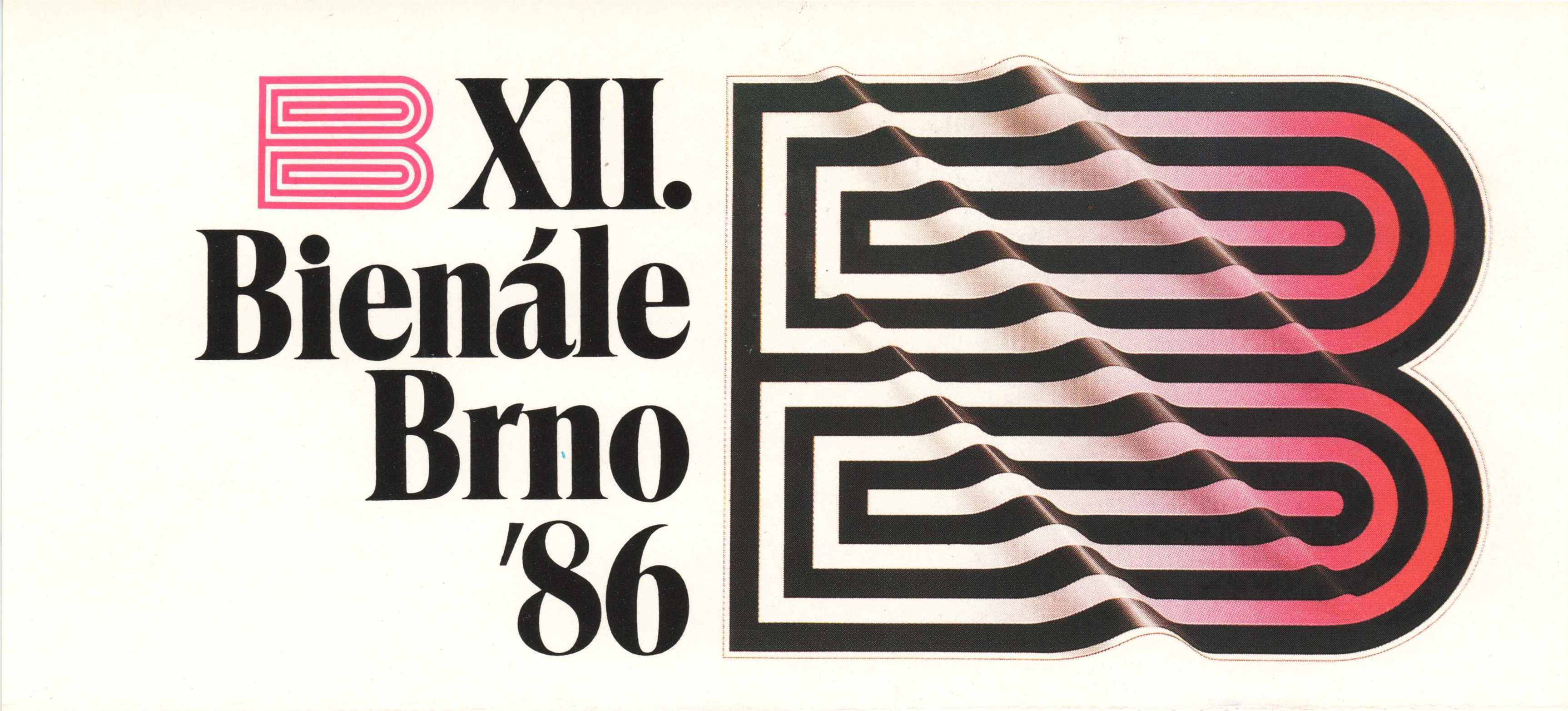 XII. bienále užité grafiky Brno 1986