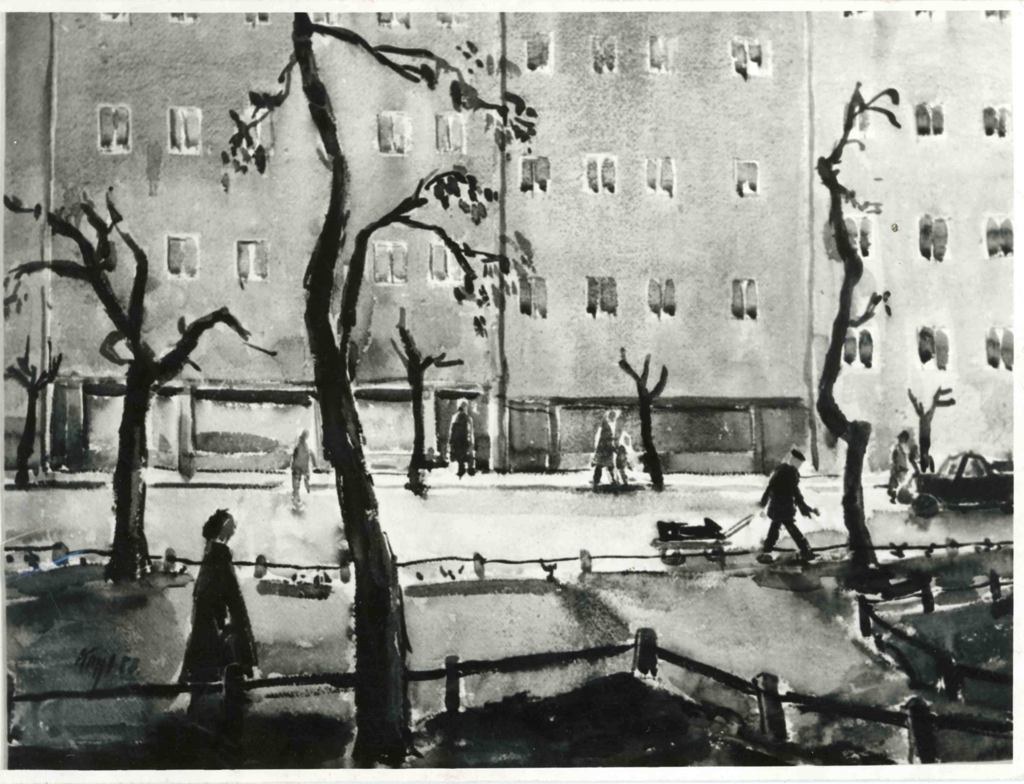 Karel Kryl – obrazy, kresby