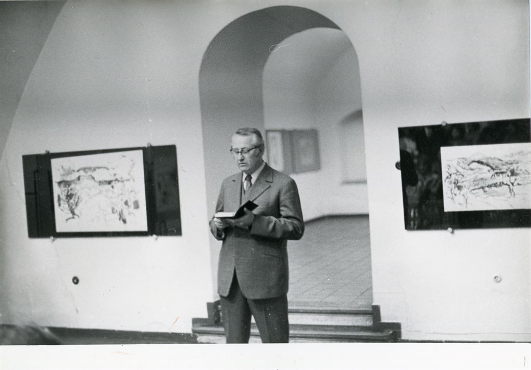 František Jiroudek – kresby, akvarely