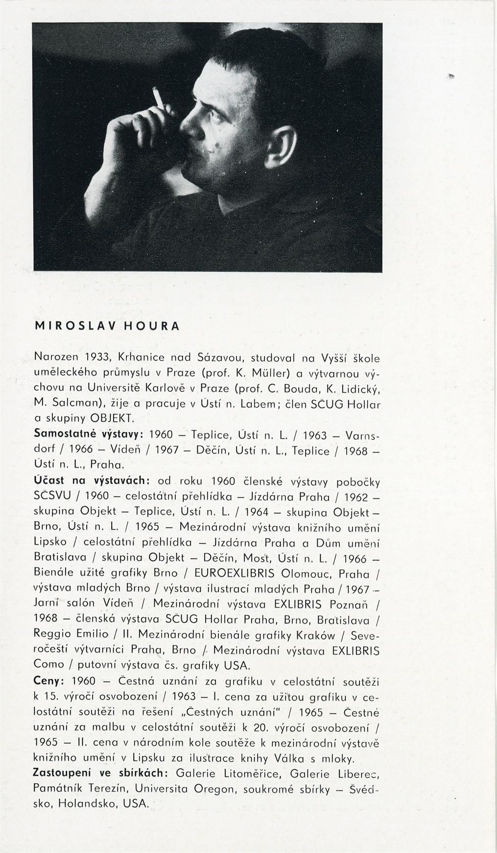 Miroslav Houra – grafika