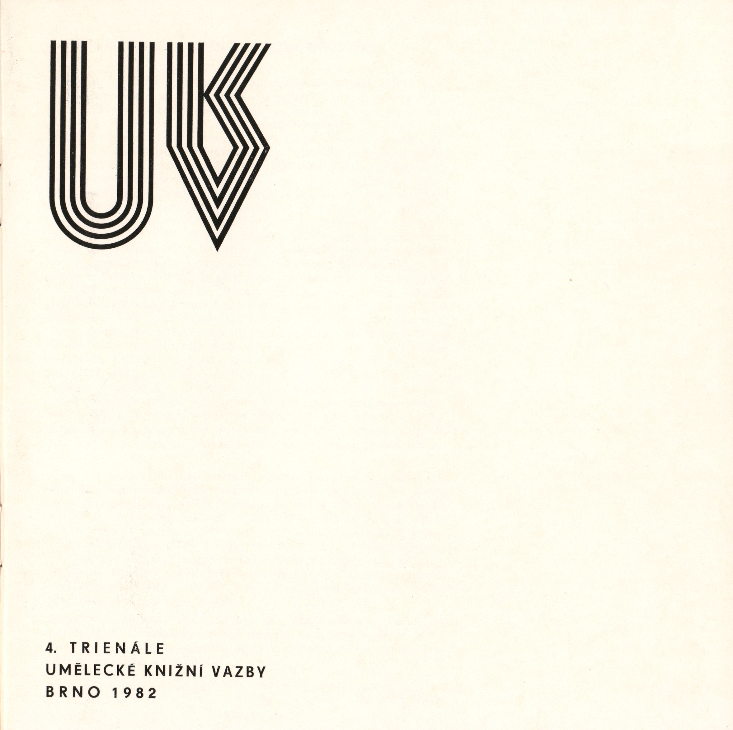 4. trienále umělecké knižní vazby Brno 1982