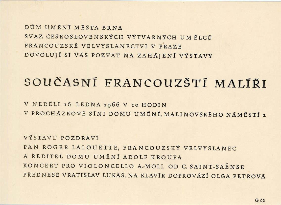 Současní francouzští malíři