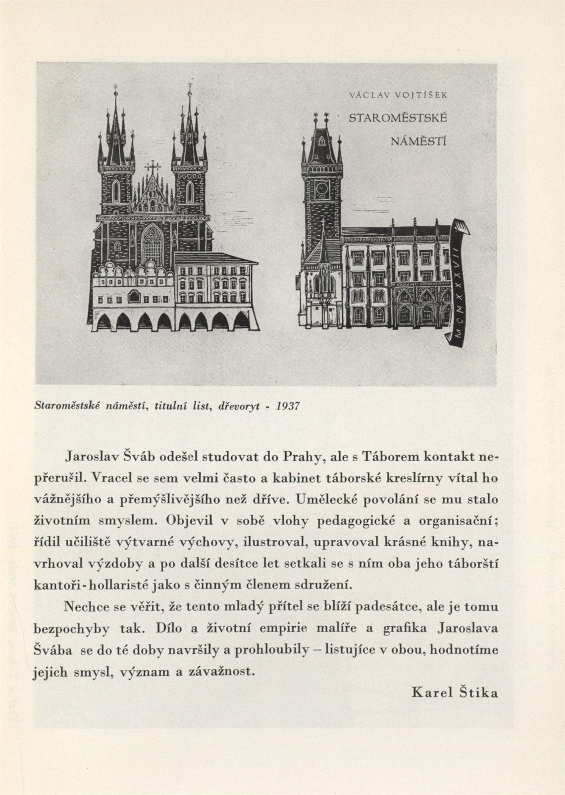 Jaroslav Šváb – užitá grafika