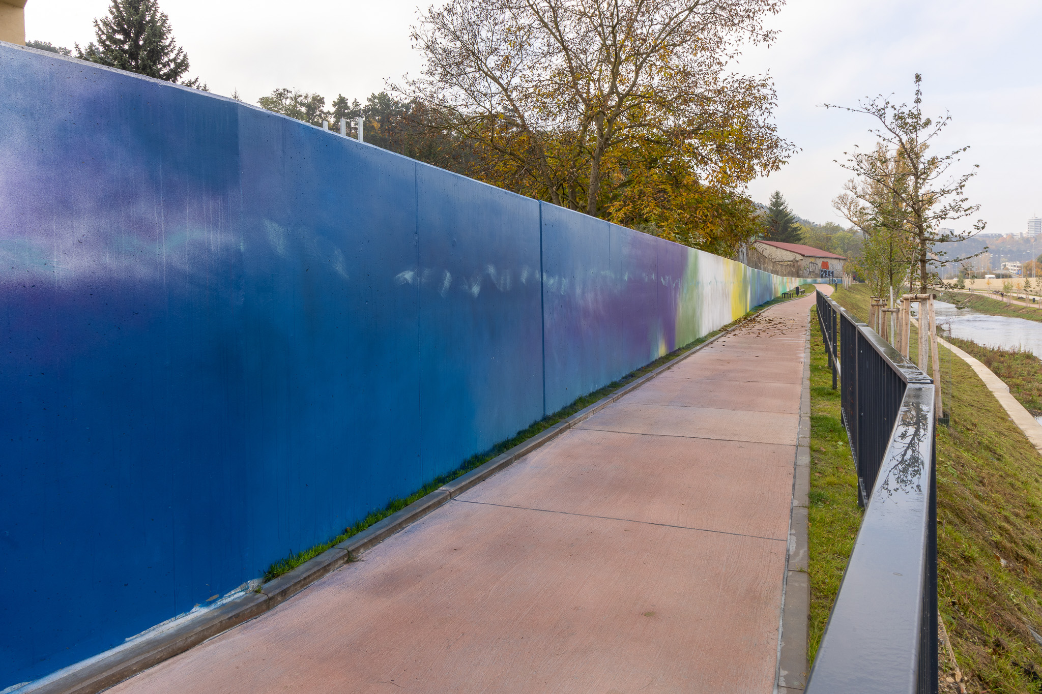 Procházka Táborského nábřežím s&nbsp;Michaelou Mráčkovou