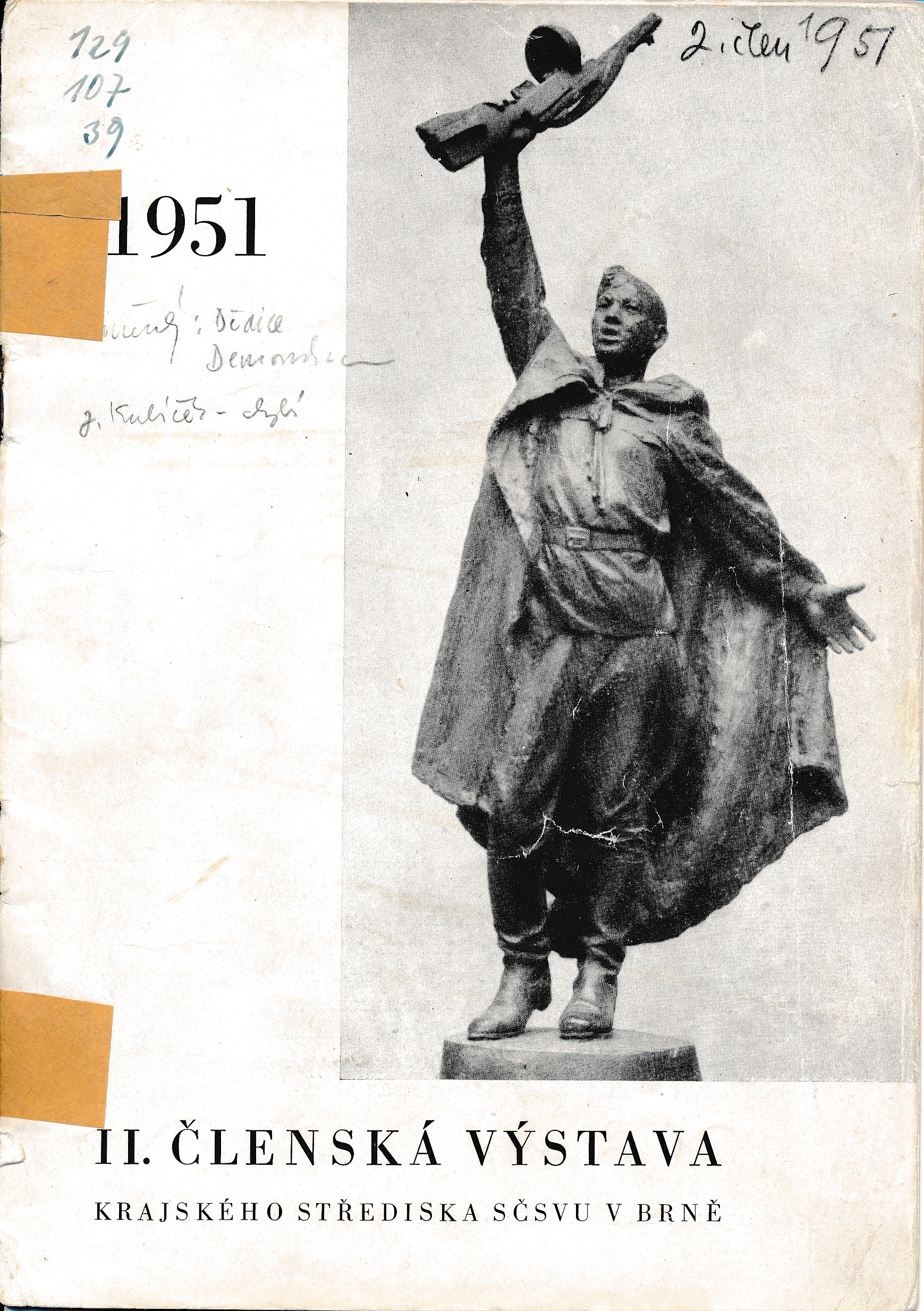 II. členská výstava krajského střediska SČSVU v Brně