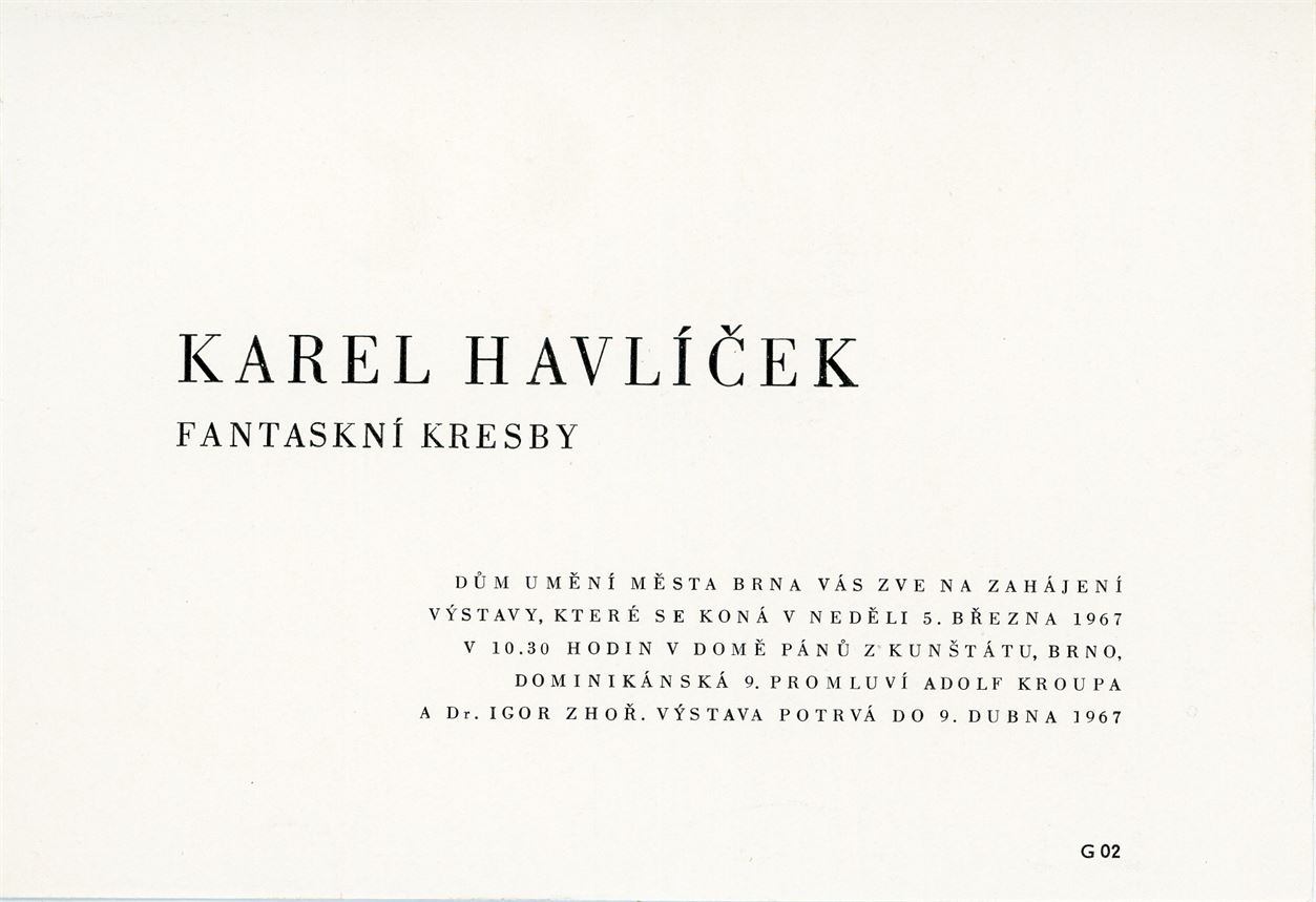 Fantaskní kresby Karla Havlíčka