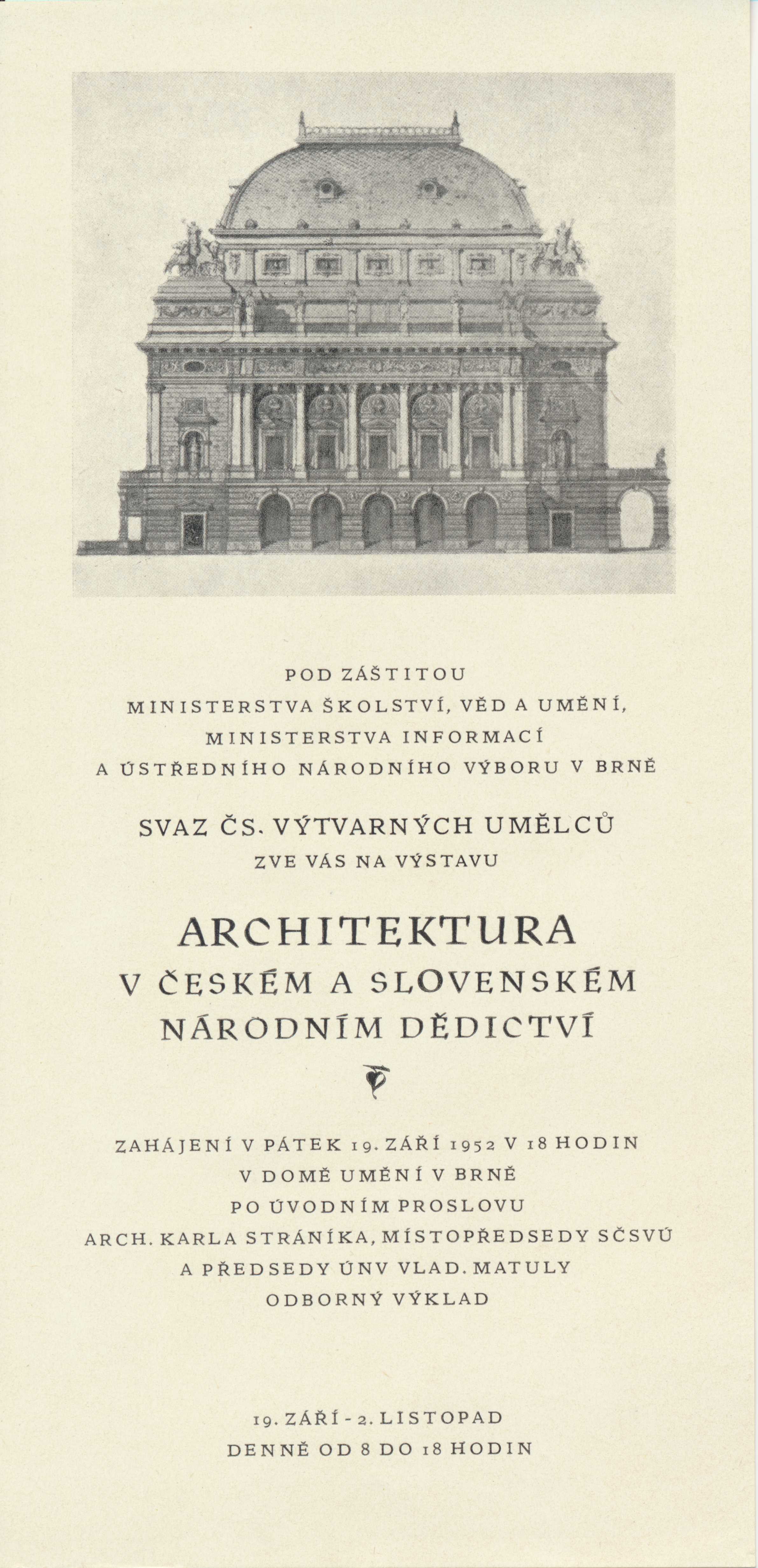 Architektura v&nbsp;českém a&nbsp;slovenském národním dědictví