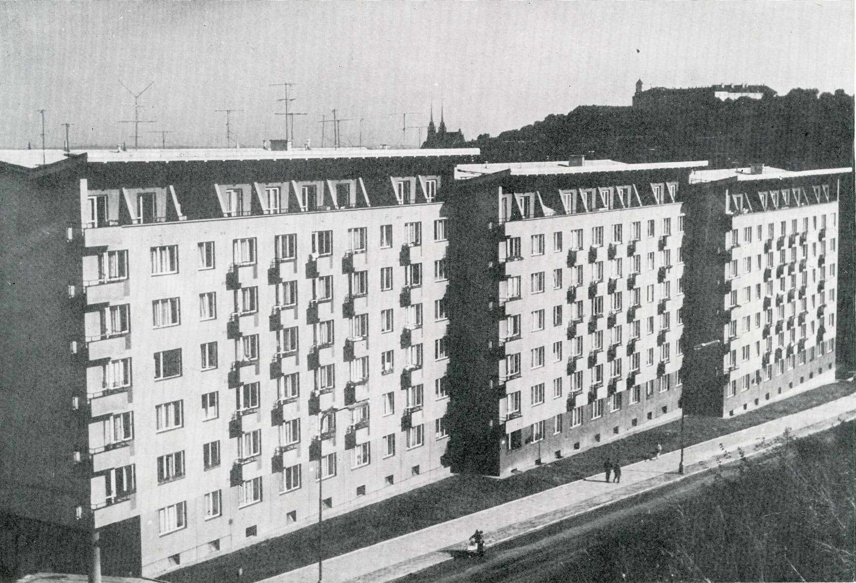 Architektura Brna ve fotografii 1945–1962
