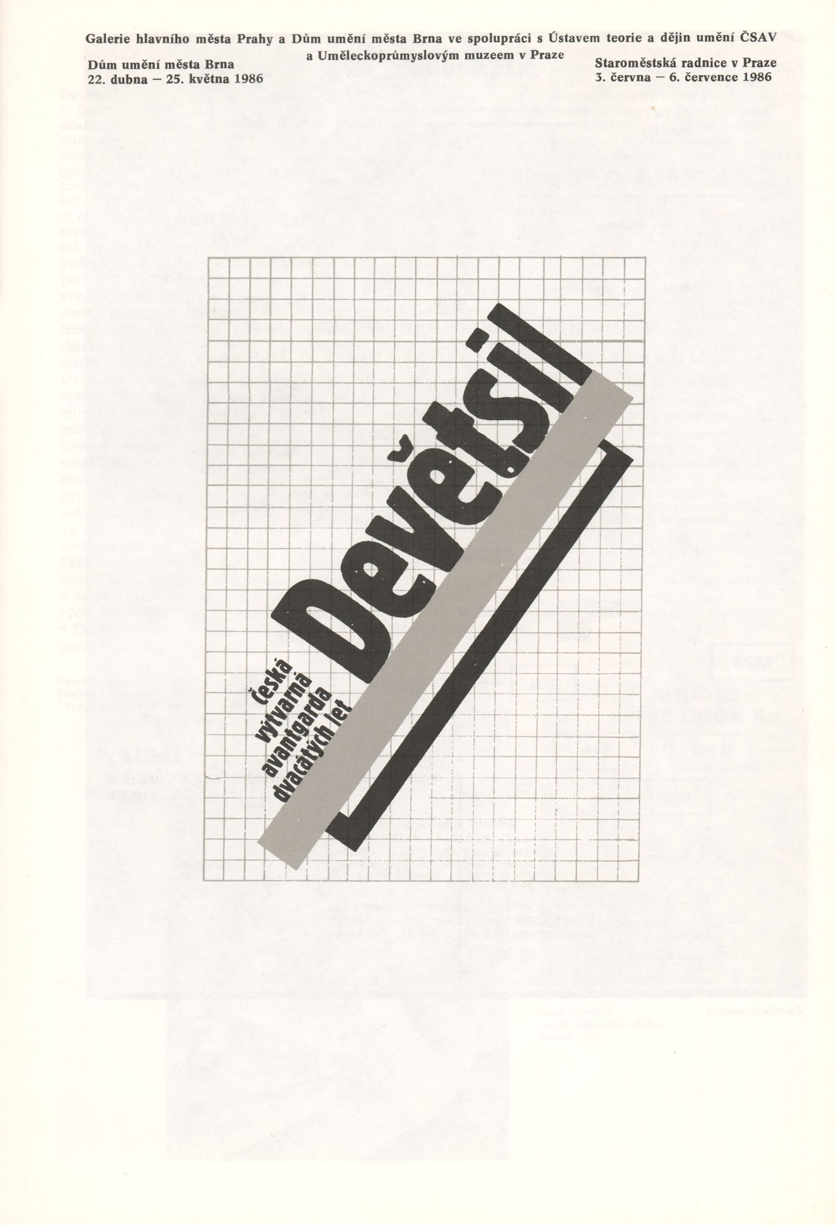 Devětsil. Česká výtvarná avantgarda 20. let