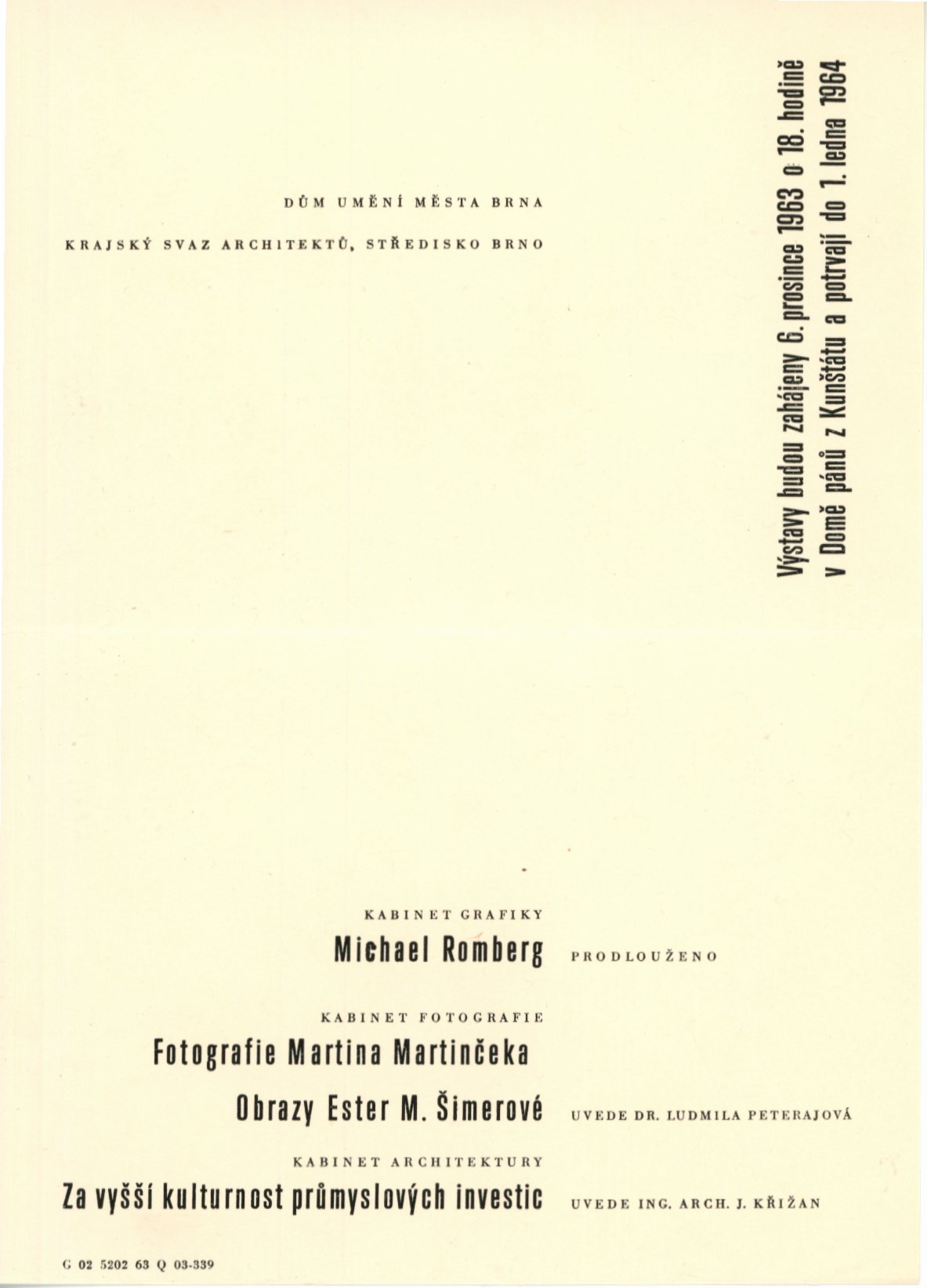 Martin Martinček – fotografie, Ester M. Šimerová – obrazy