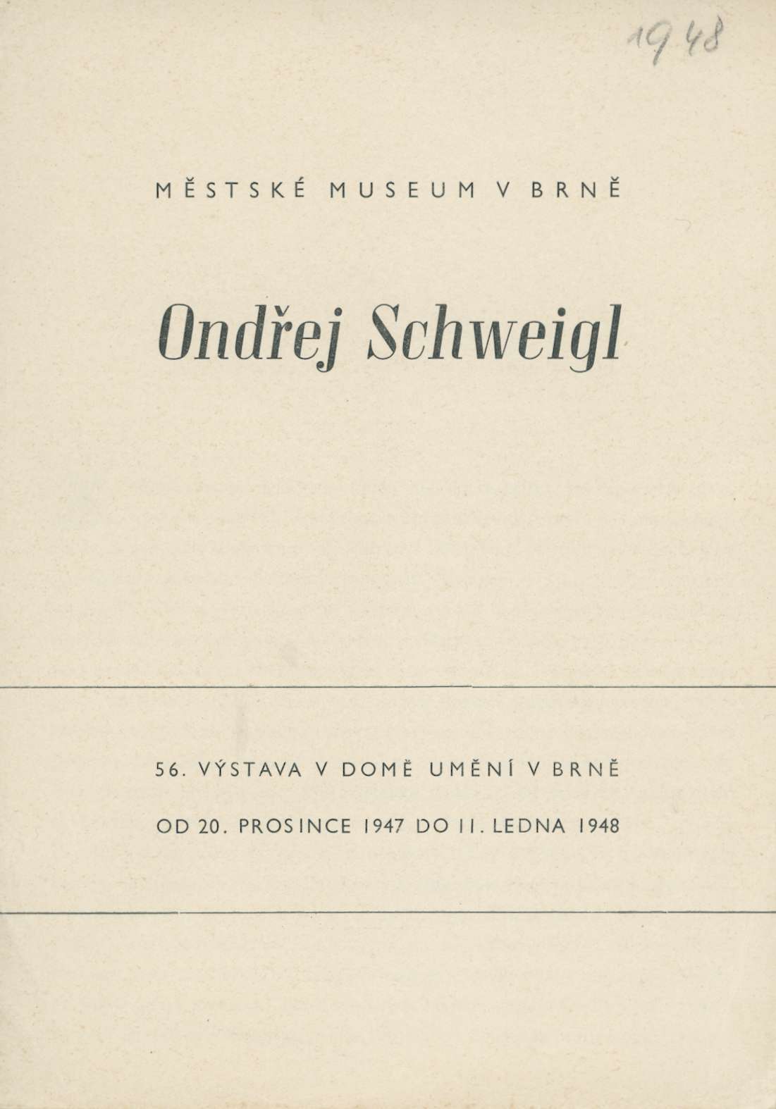 Ondřej Schweigl – plastiky