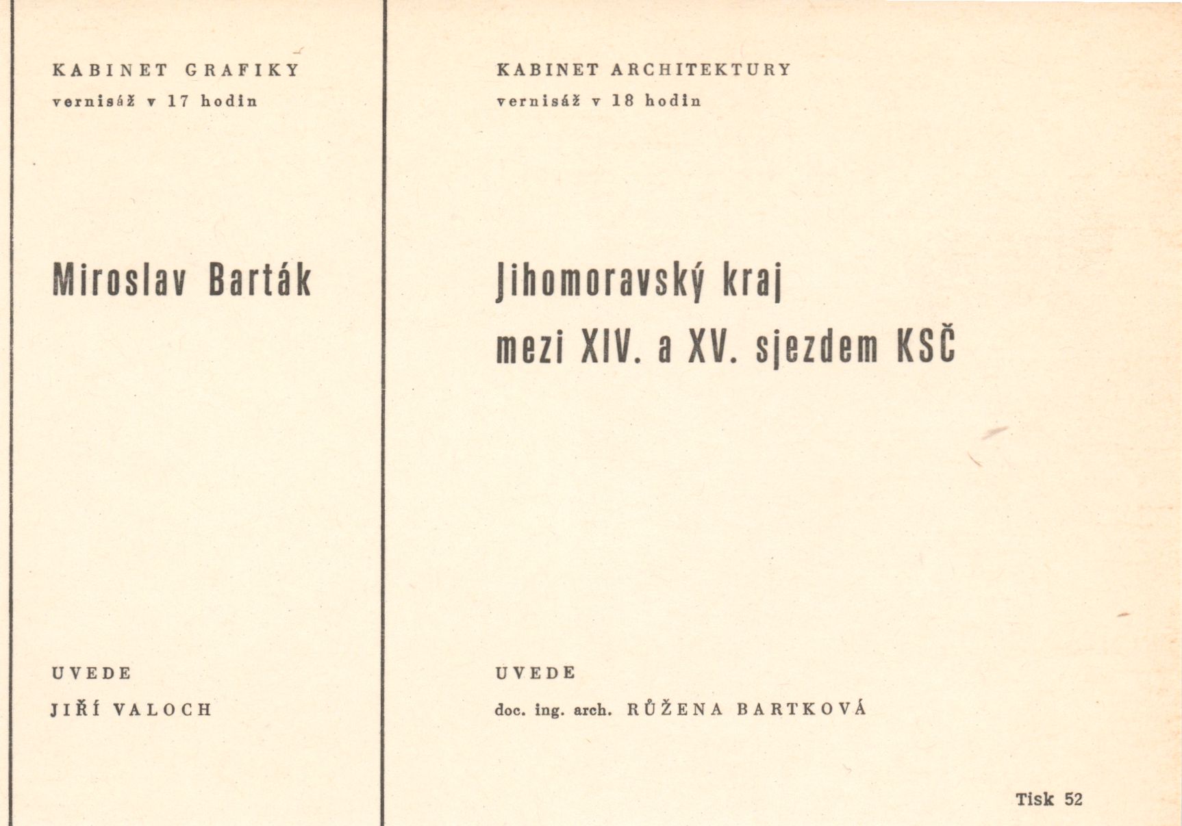 Brno a&nbsp;Jihomoravský kraj od XIV. do XV. sjezdu KSČ