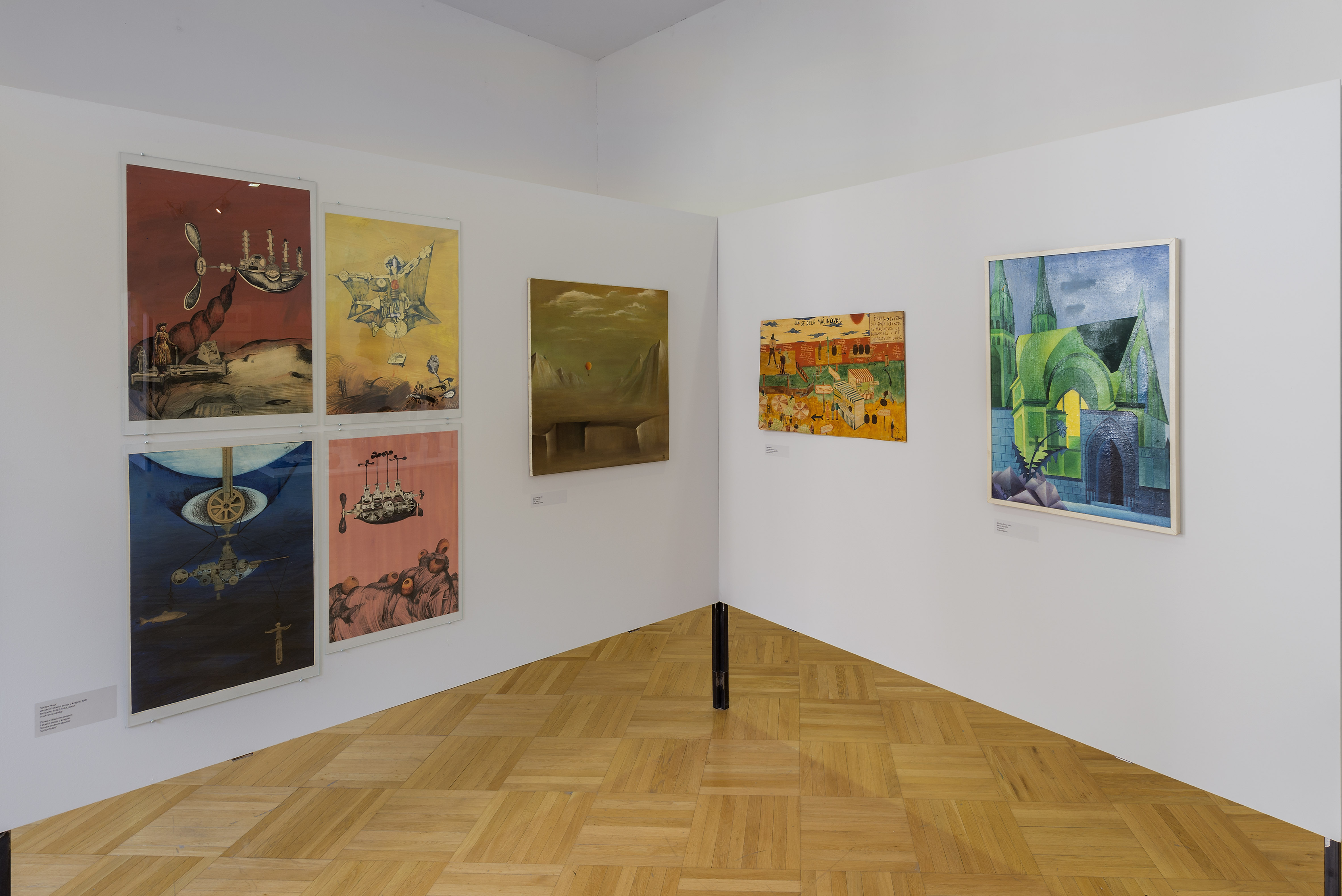 Komentovaná prohlídka a&nbsp;rozloučení s&nbsp;výstavou Mladí přátelé výtvarného umění (1960-1995)