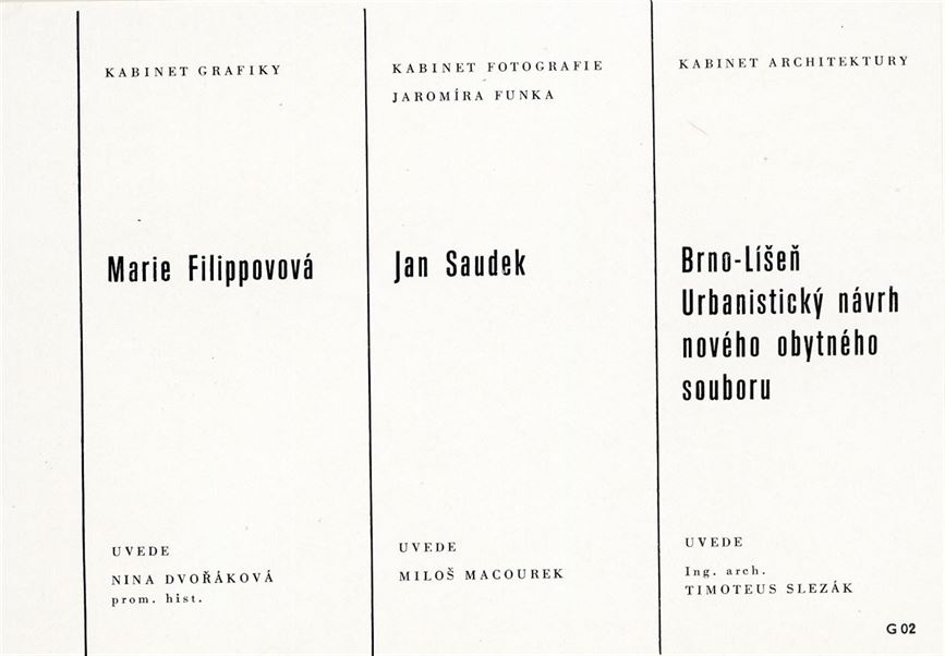 Marie Filippovová 1965–1970