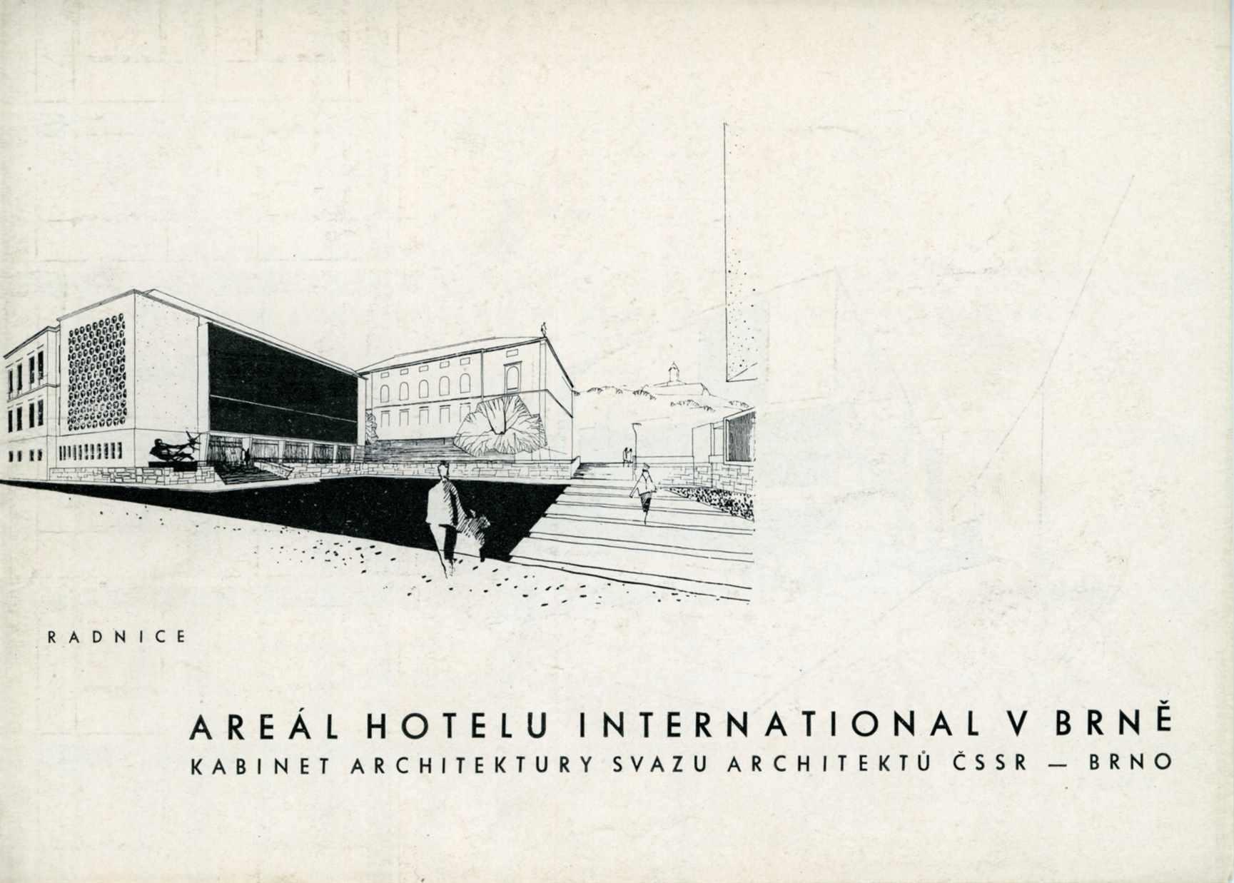 Areál hotelu International v Brně