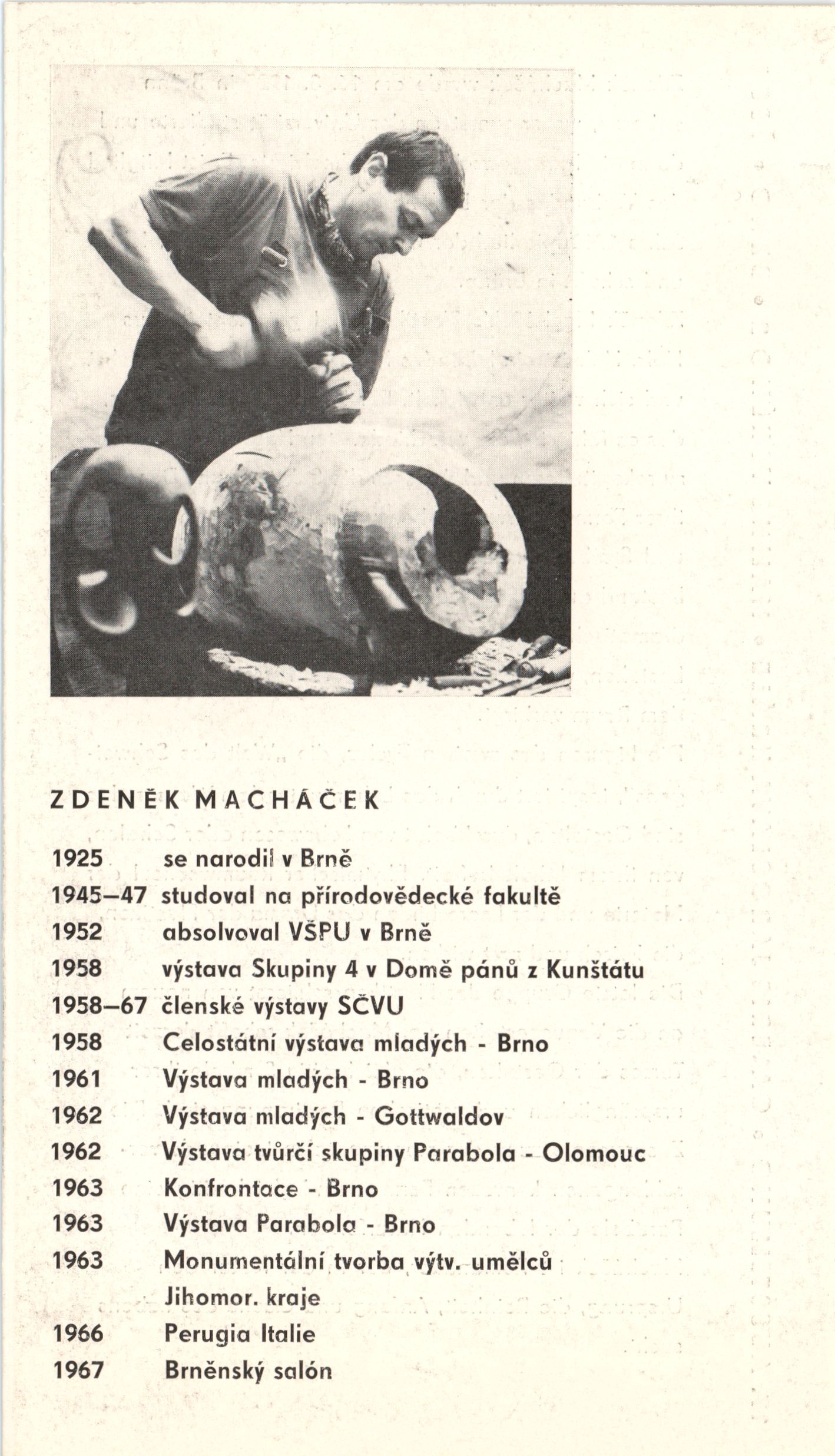 Zdeněk Macháček – dřevěné sochy