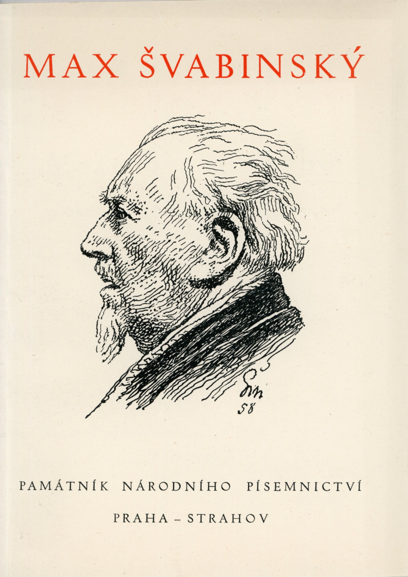 České písemnictví v&nbsp;díle Maxe Švabinského