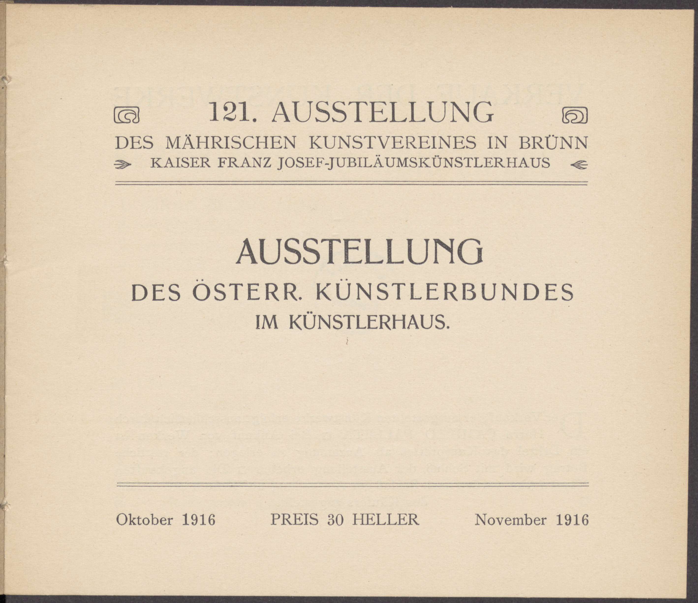 Österreichischer Künstlerbund (121. výstava)
