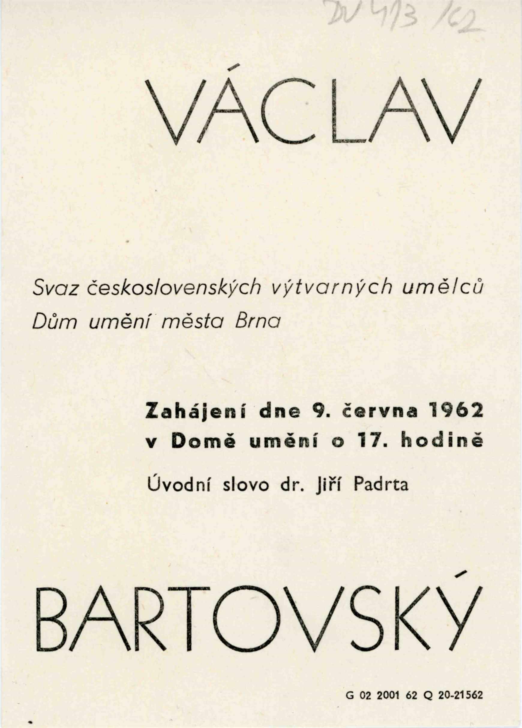 Václav Bartovský