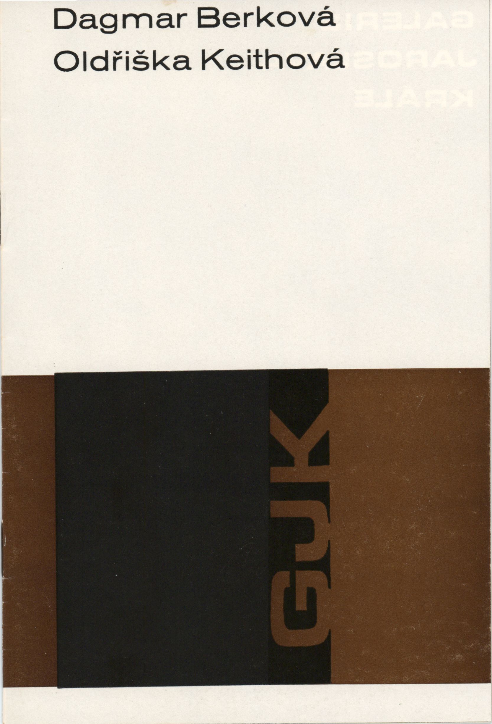 Dagmar Berková – ilustrace, Oldřiška Keithová – lité sklo