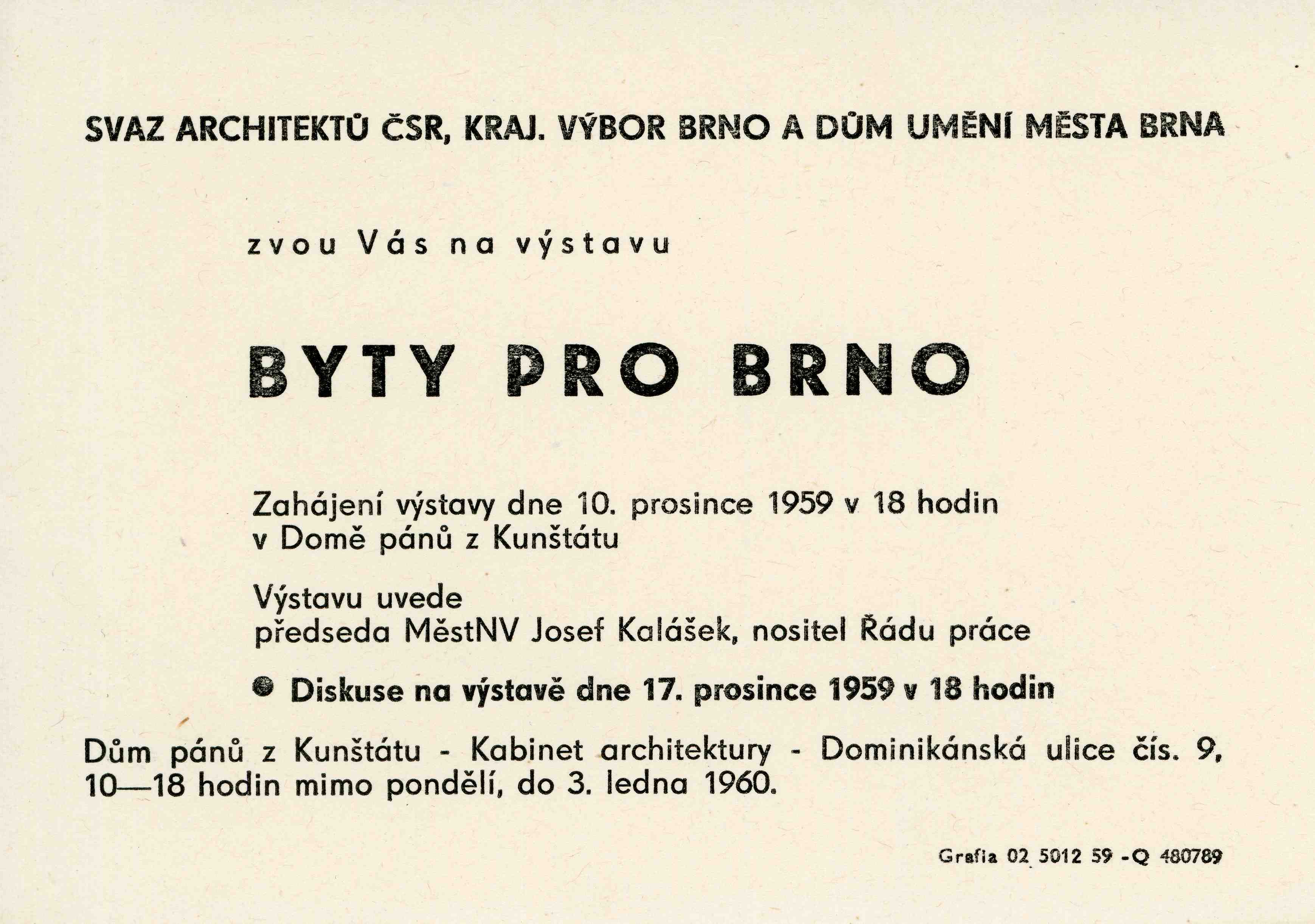 Byty pro Brno