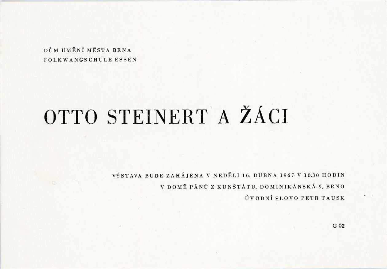 Otto Steinert a&nbsp;žáci