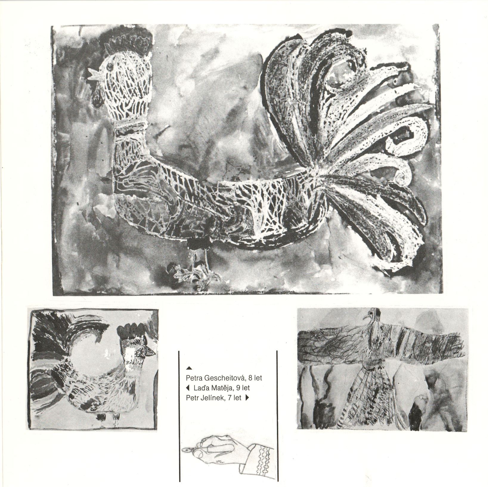 Žákovské práce výtvarného odboru LŠU Jaroslava Kvapila