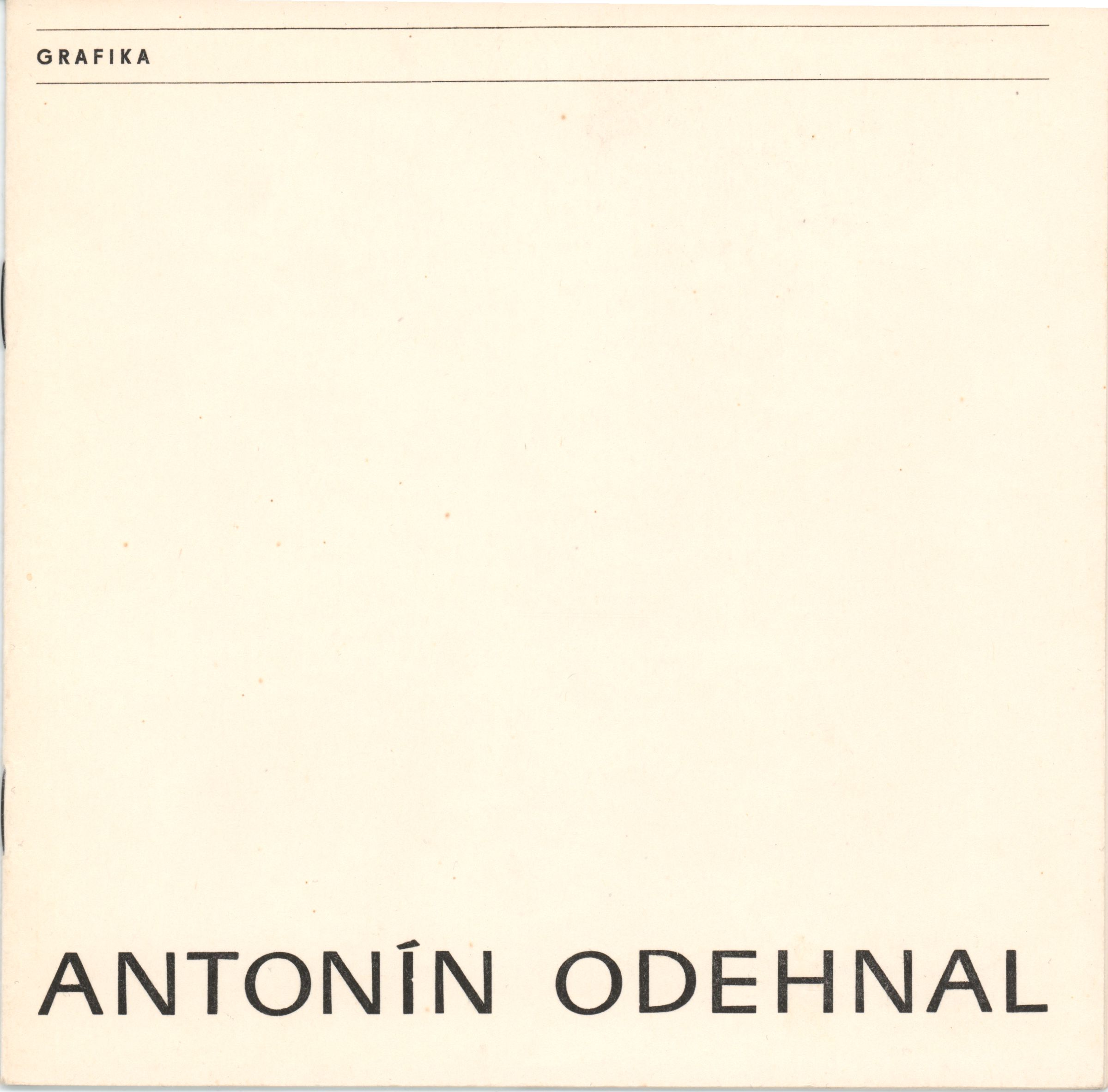 Antonín Odehnal – grafika