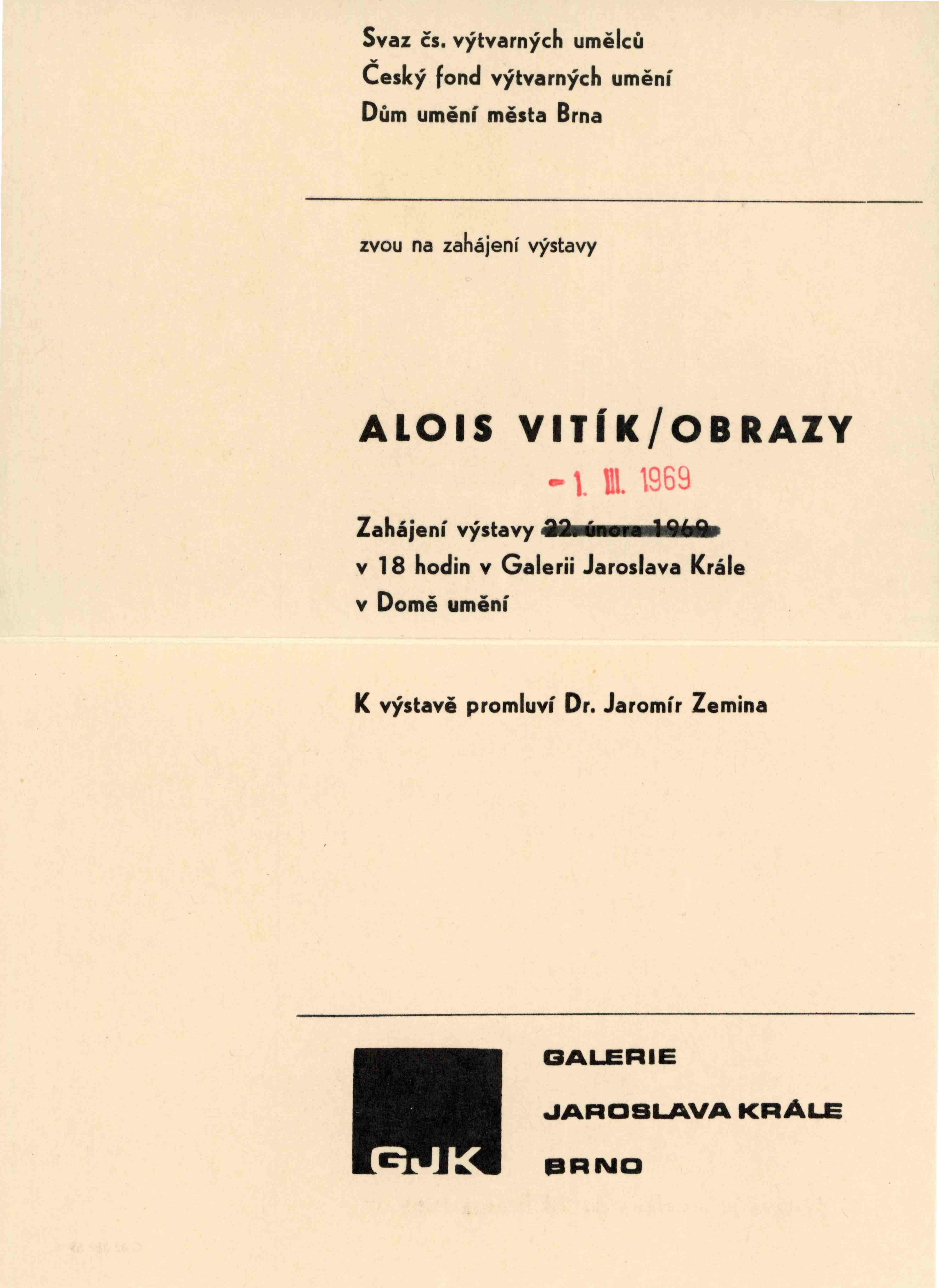 Alois Vitík – obrazy