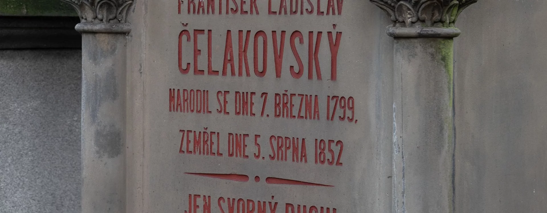 Náhrobek Františka Ladislava Čelakovského