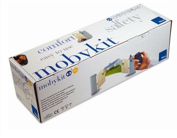 MobyKit - kompletní sada pohonů Moby pro křídlovou bránu