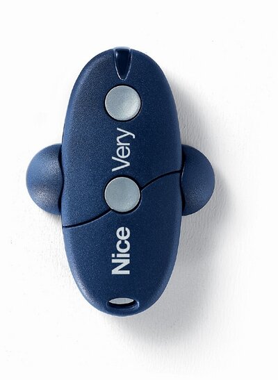 VERYVE - dvoukanálový dálkový ovladač Nice s pevným kódem