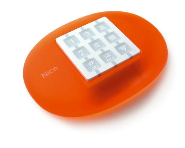 WEO - stolní přenosný nárazuvzdorný kryt ovladače, oranžová